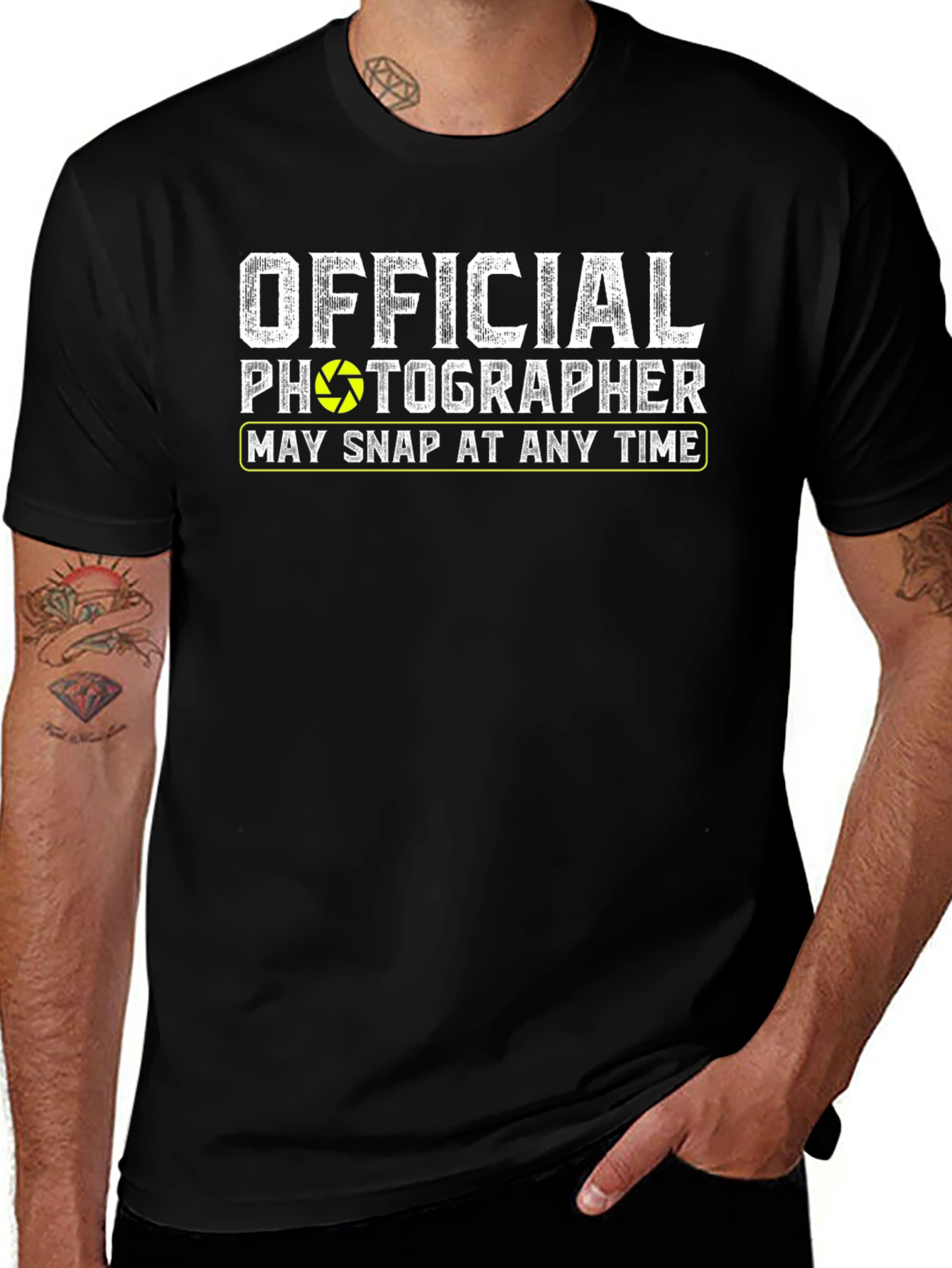 Official Photographer May Snap At Any Time T-Shirt