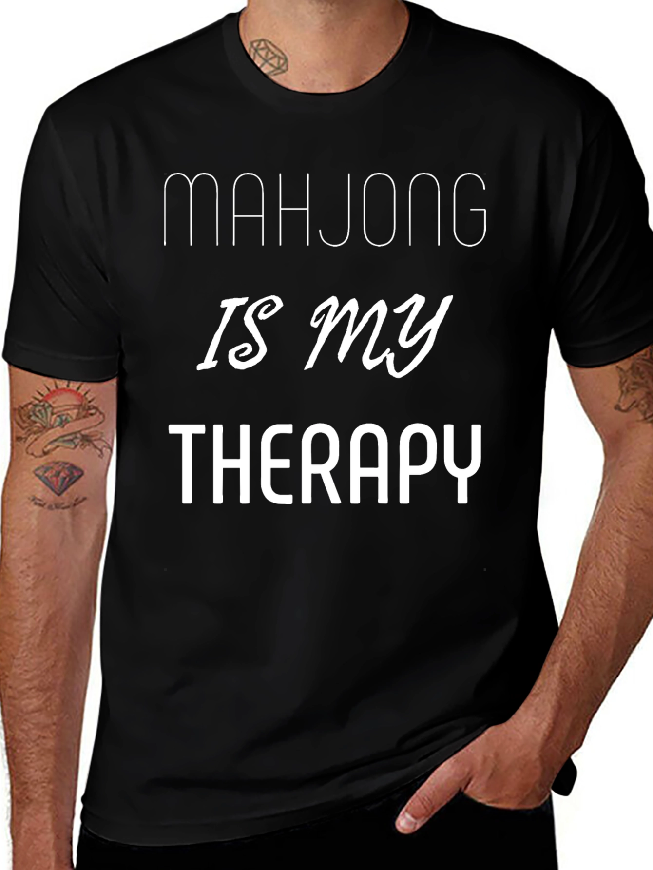 Mahjong Is My Therapy T-Shirt - Unisex
