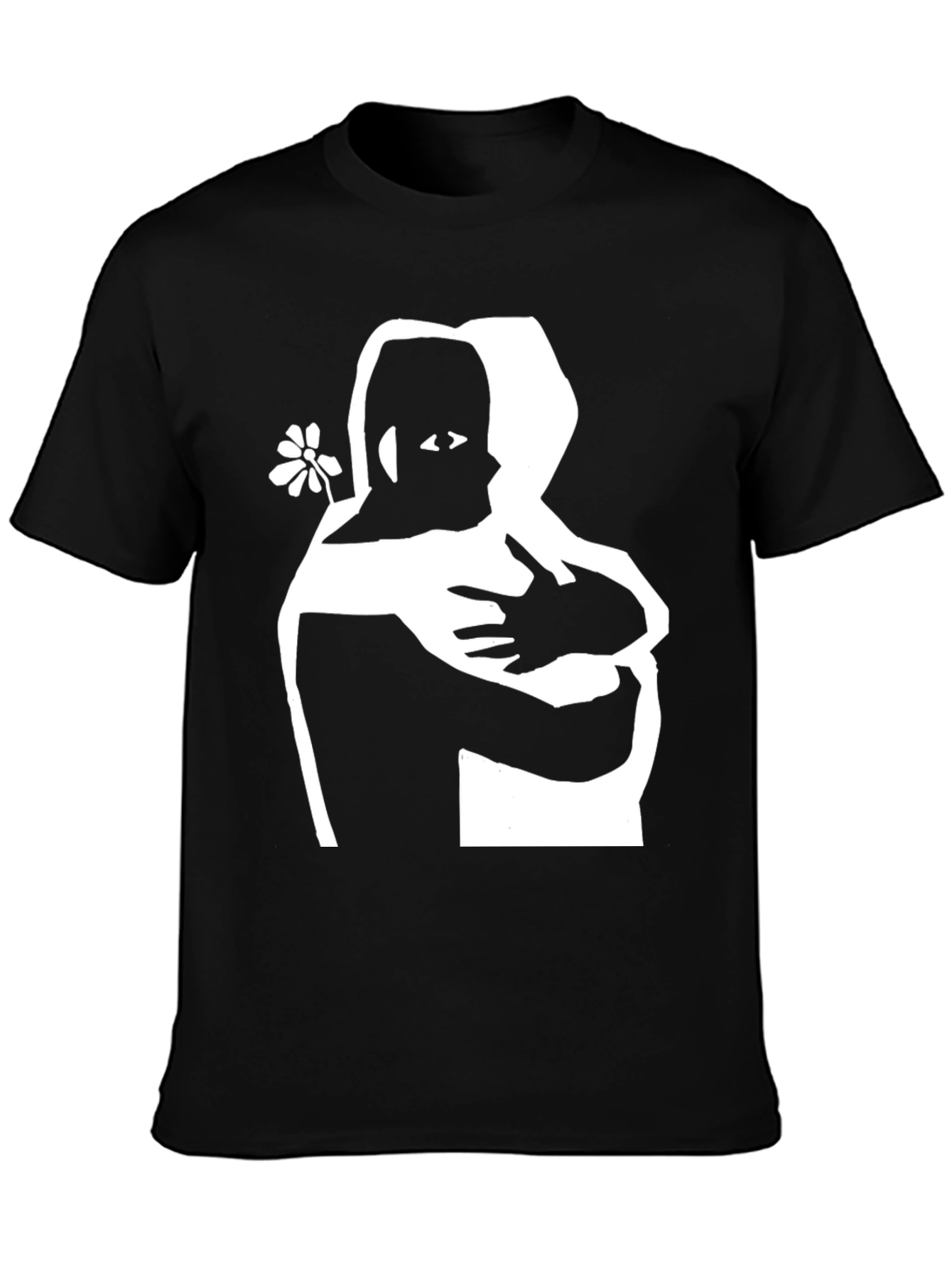 Embrace Graphic Tee - Hugging Design