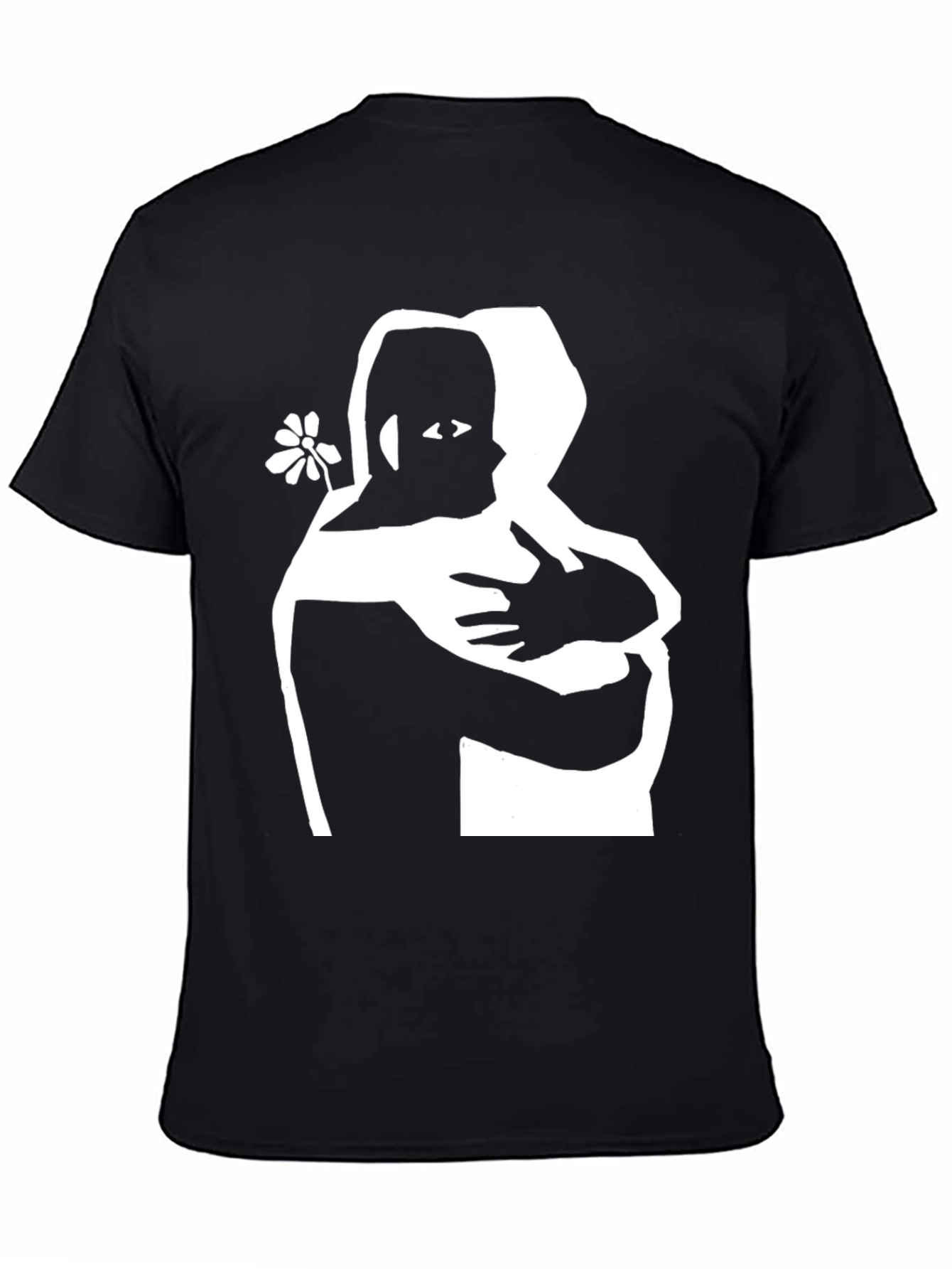 Embrace Graphic Tee - Hugging Design