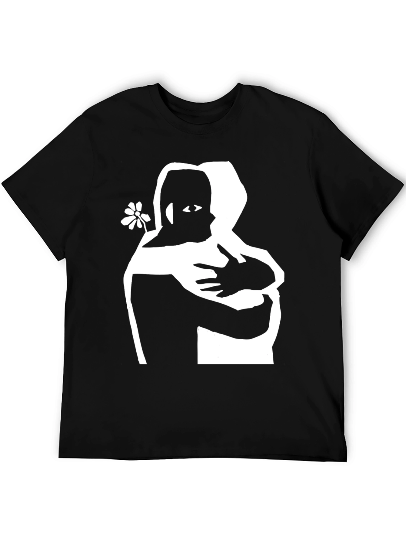 Embrace Graphic Tee - Hugging Design