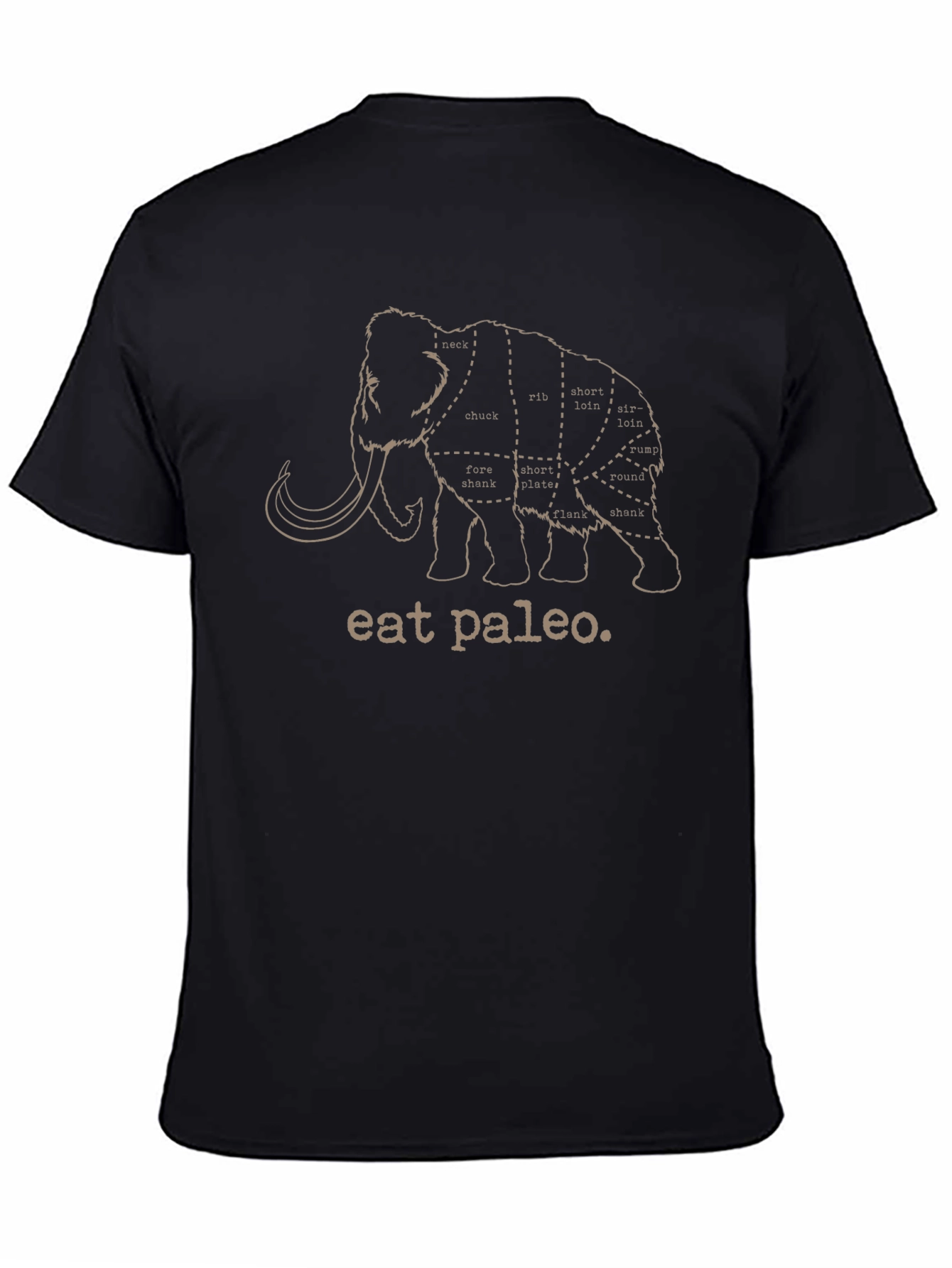Eat Paleo T-Shirt - Mammoth Graphic Tee