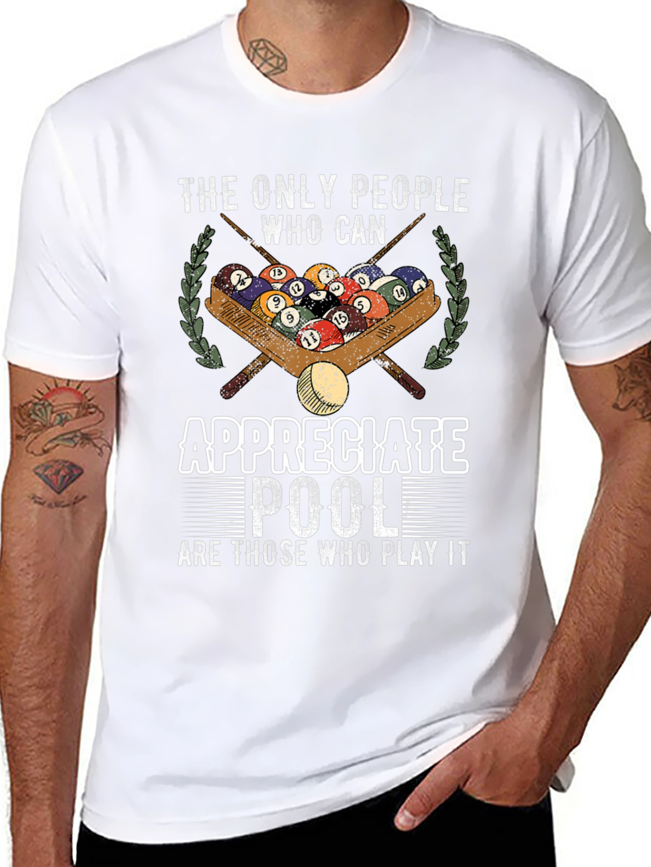Pool Player T-Shirt - Appreciate Pool Graphic Tee