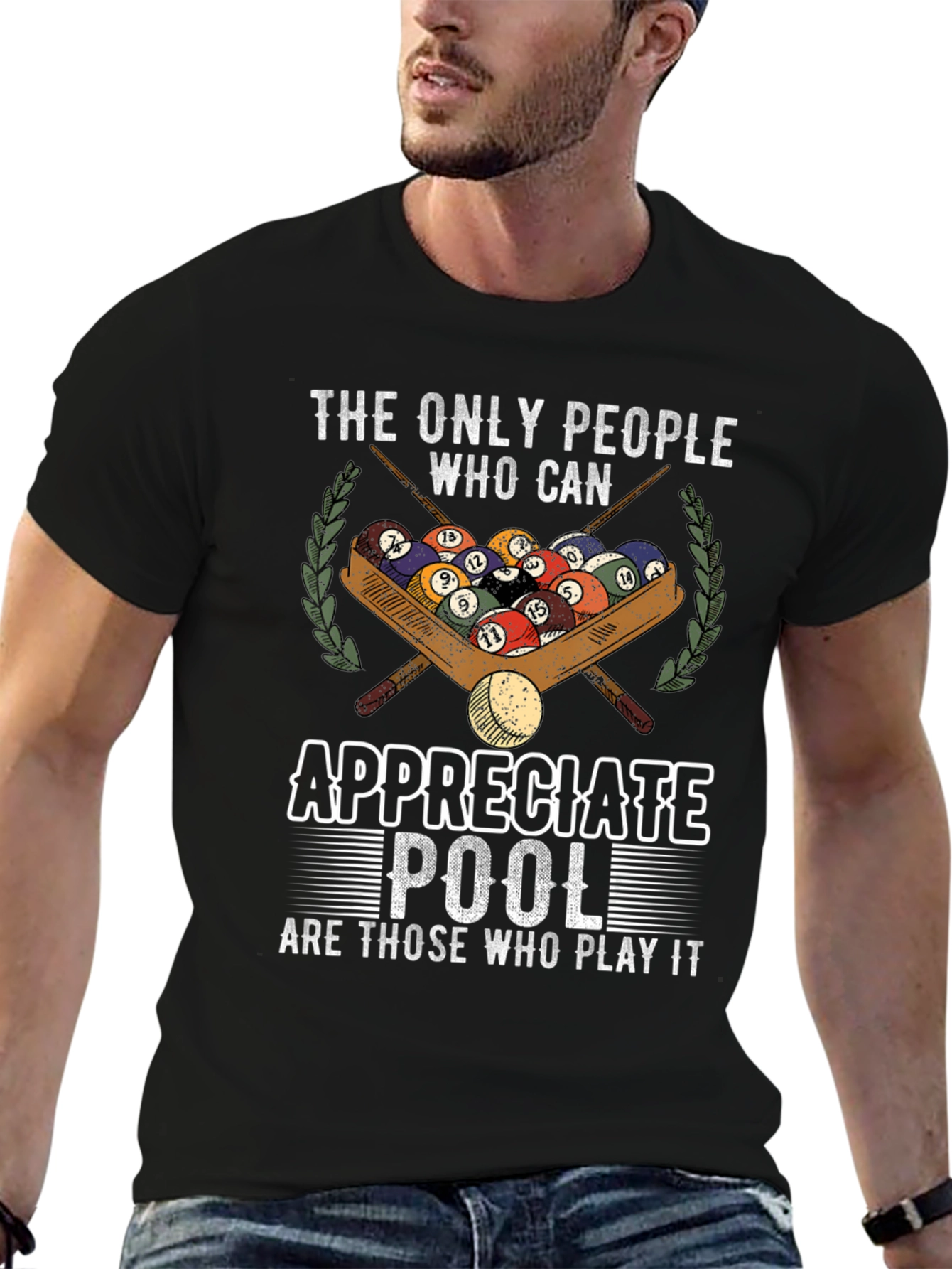 Pool Player T-Shirt - Appreciate Pool Graphic Tee