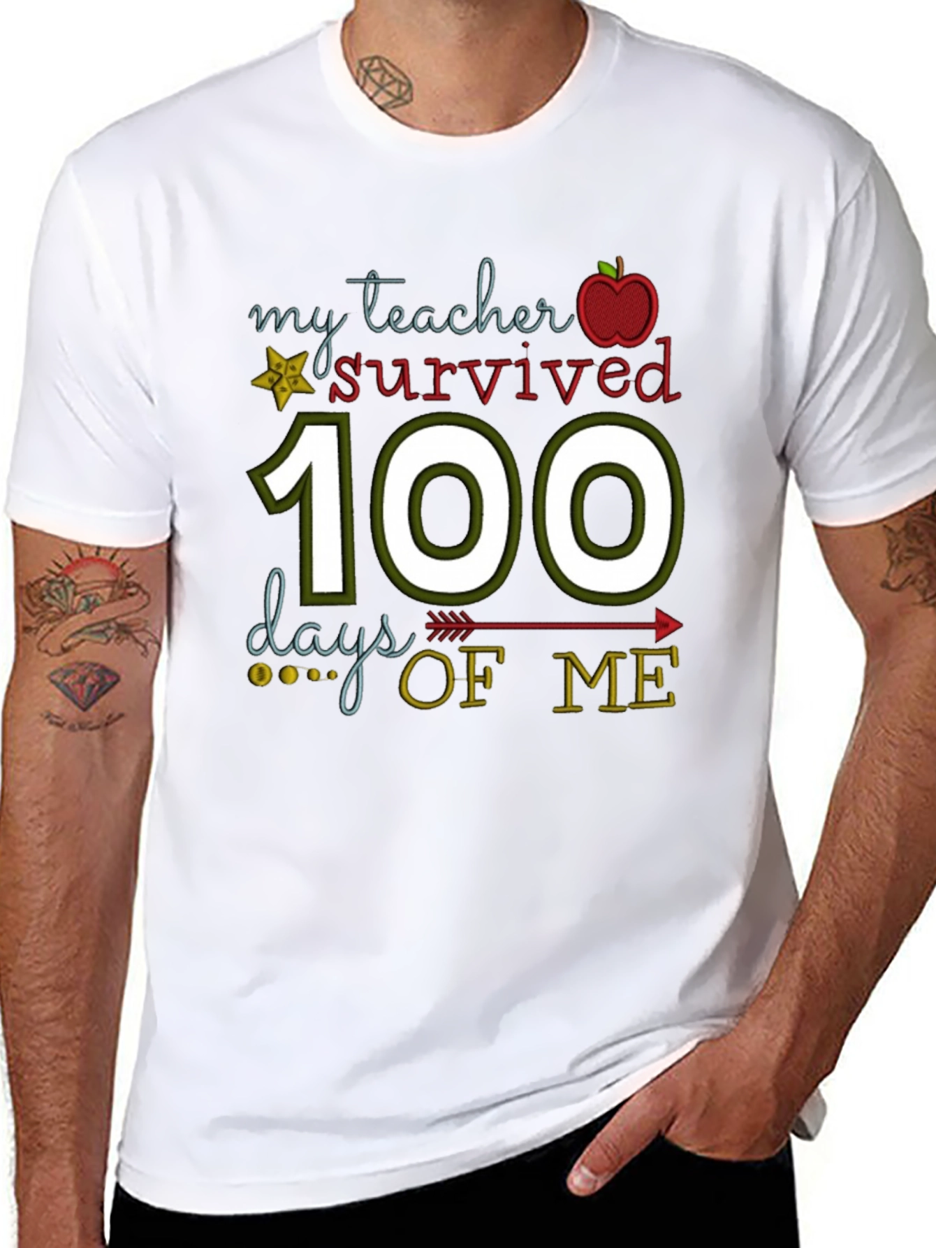 My Teacher Survived 100 Days of Me T-Shirt