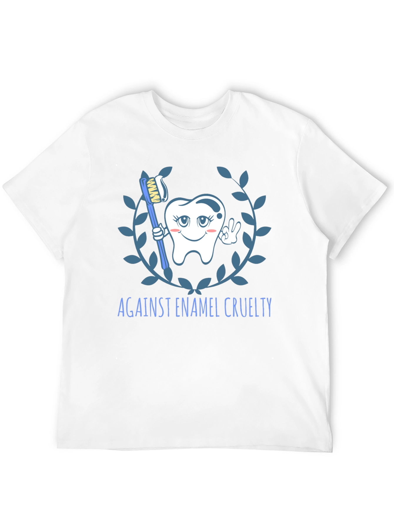 Against Enamel Cruelty T-Shirt - Black