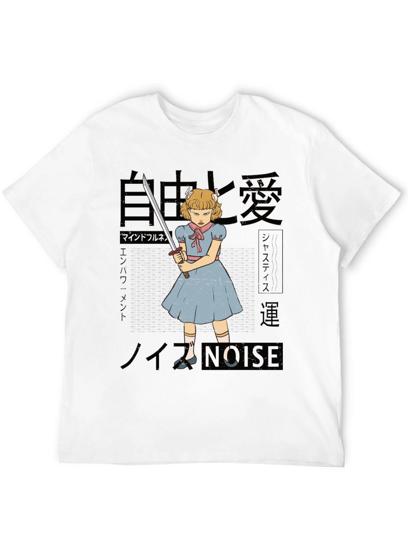 Japanese Anime Girl Graphic Tee