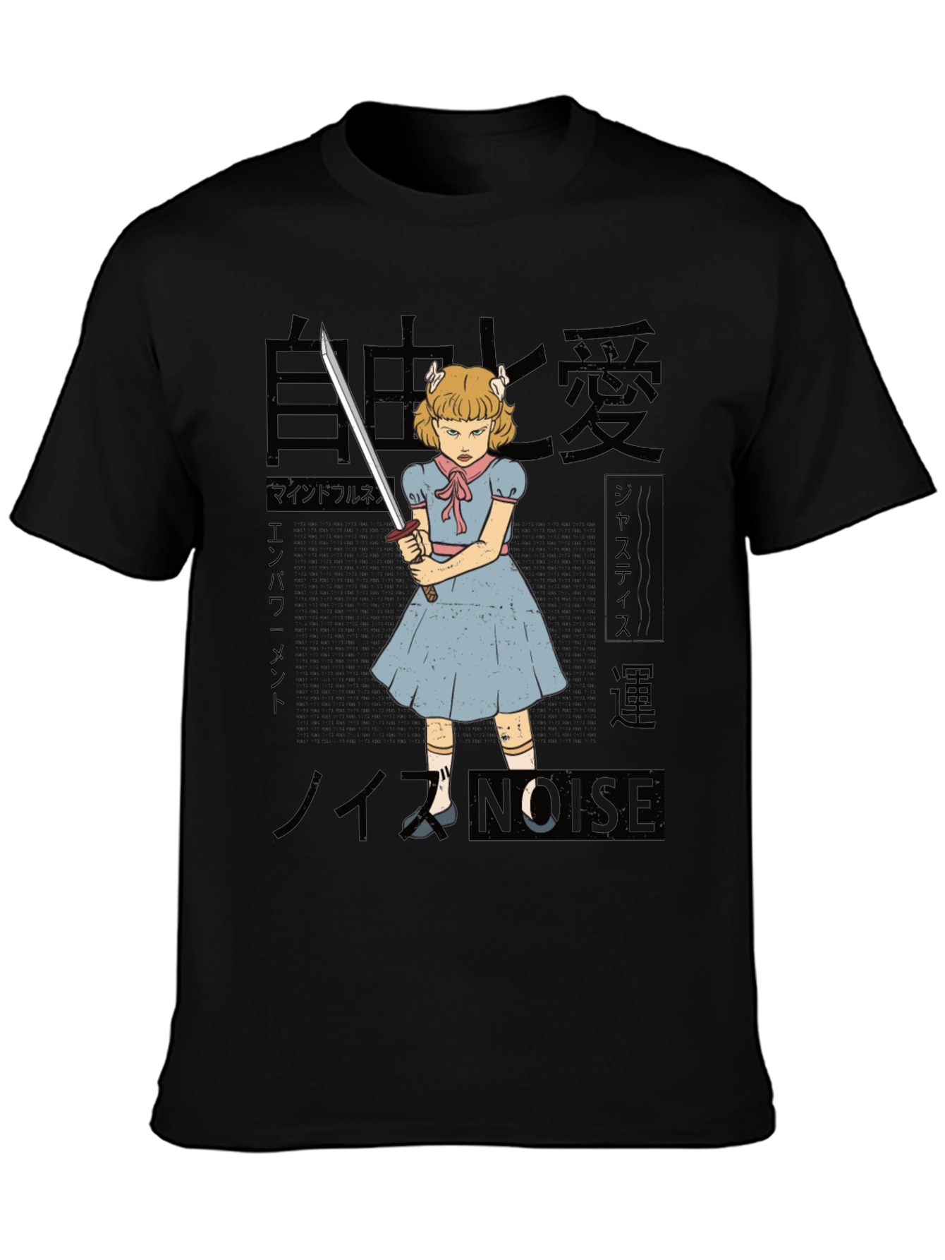 Japanese Anime Girl Graphic Tee