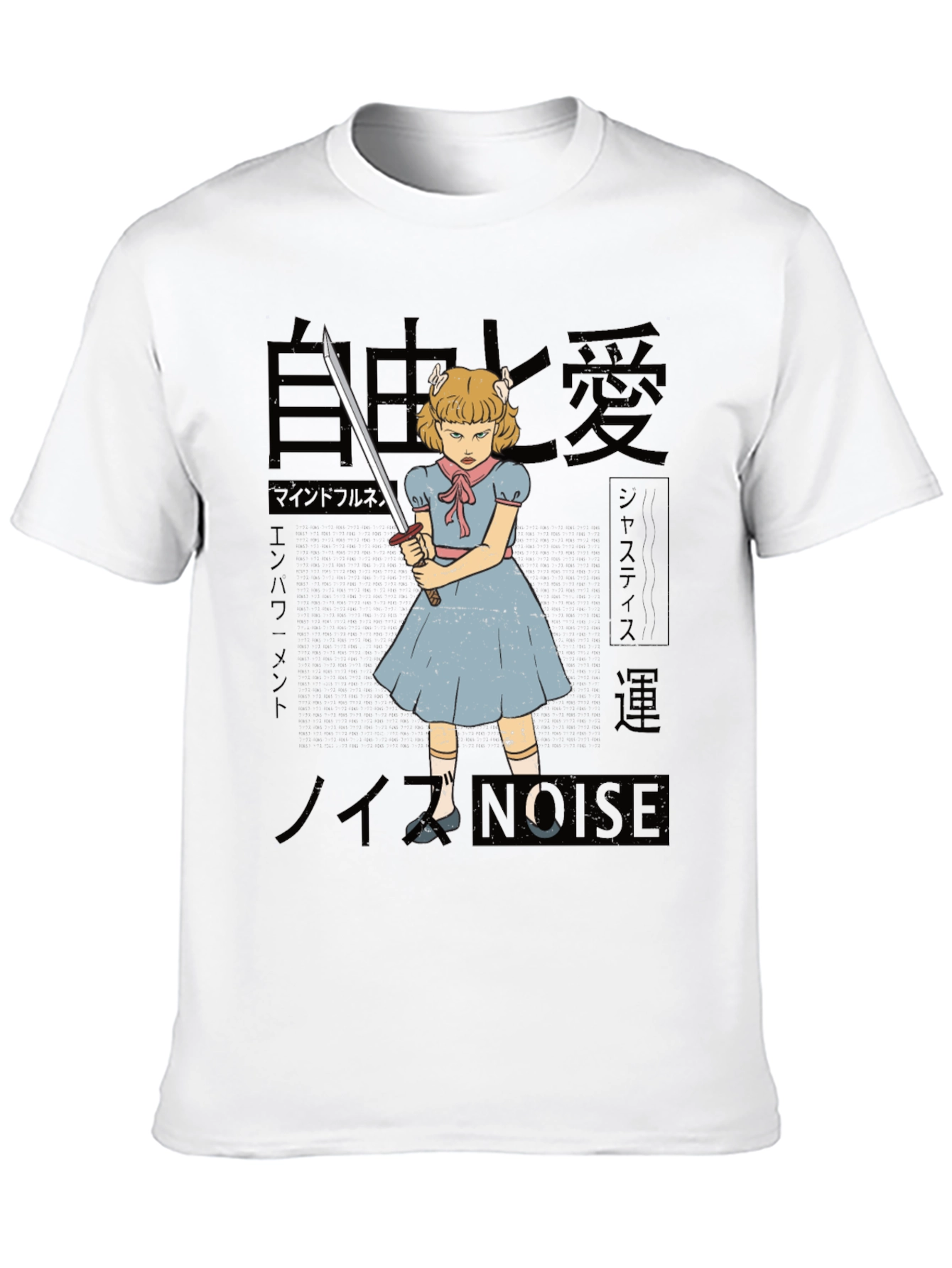 Japanese Anime Girl Graphic Tee