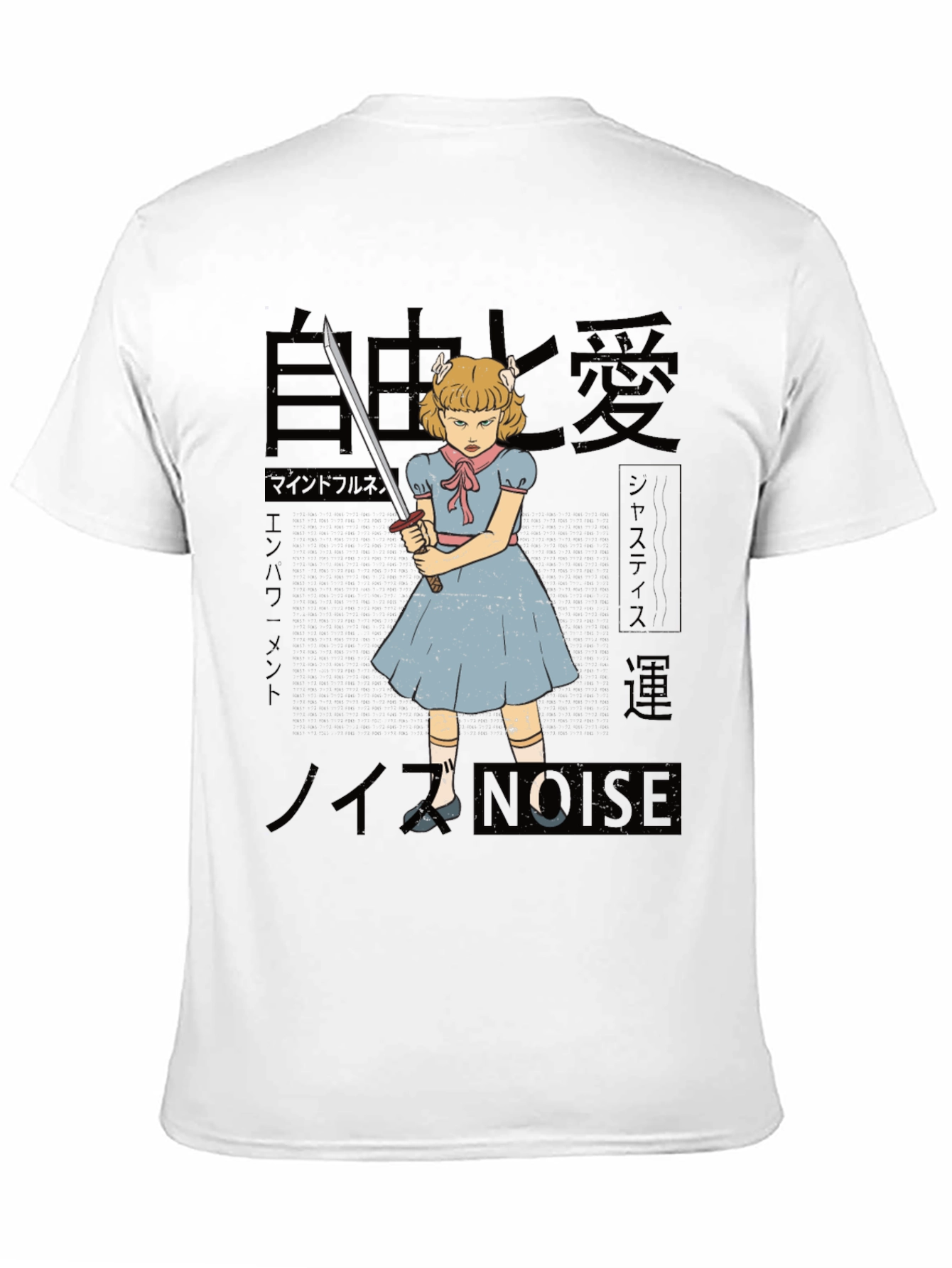 Japanese Anime Girl Graphic Tee