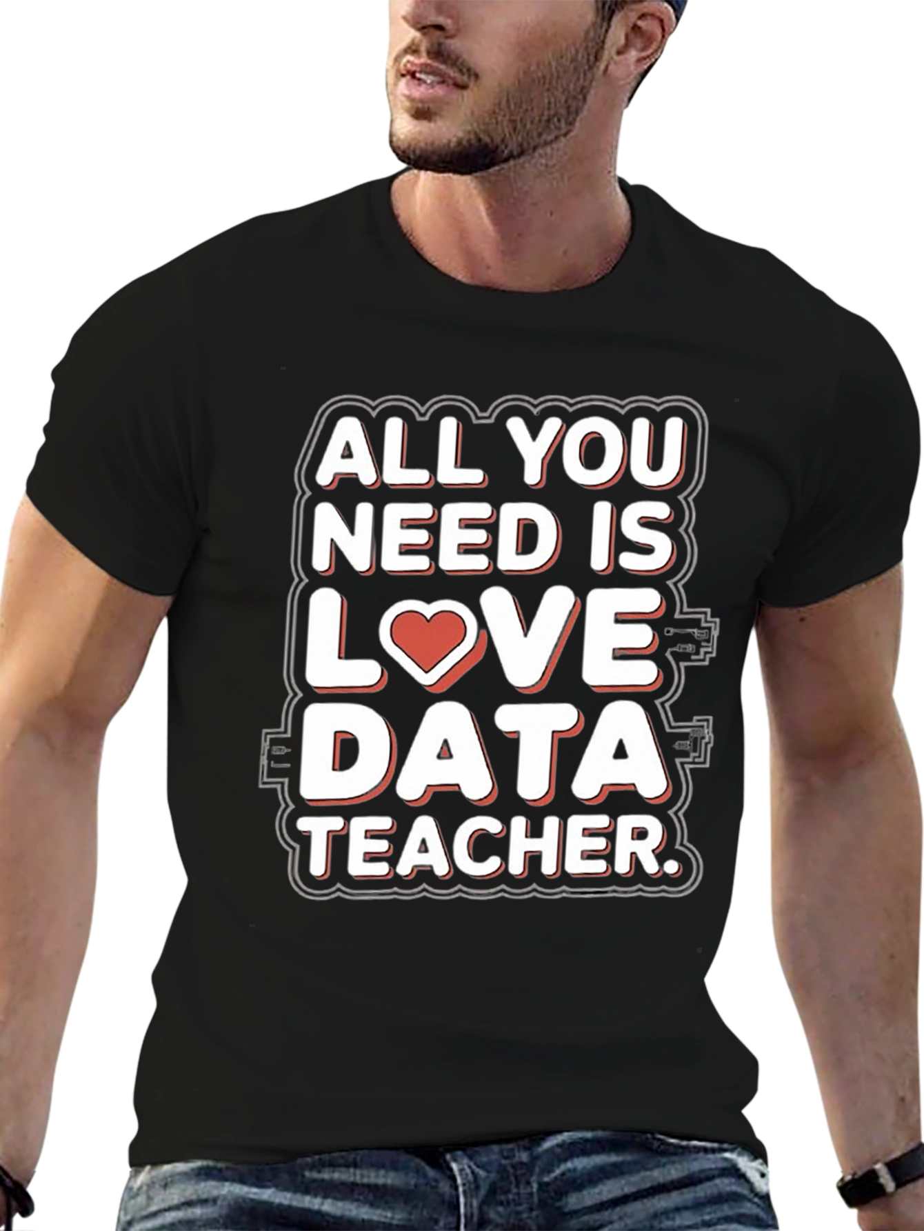 Data Teacher Graphic T-Shirt
