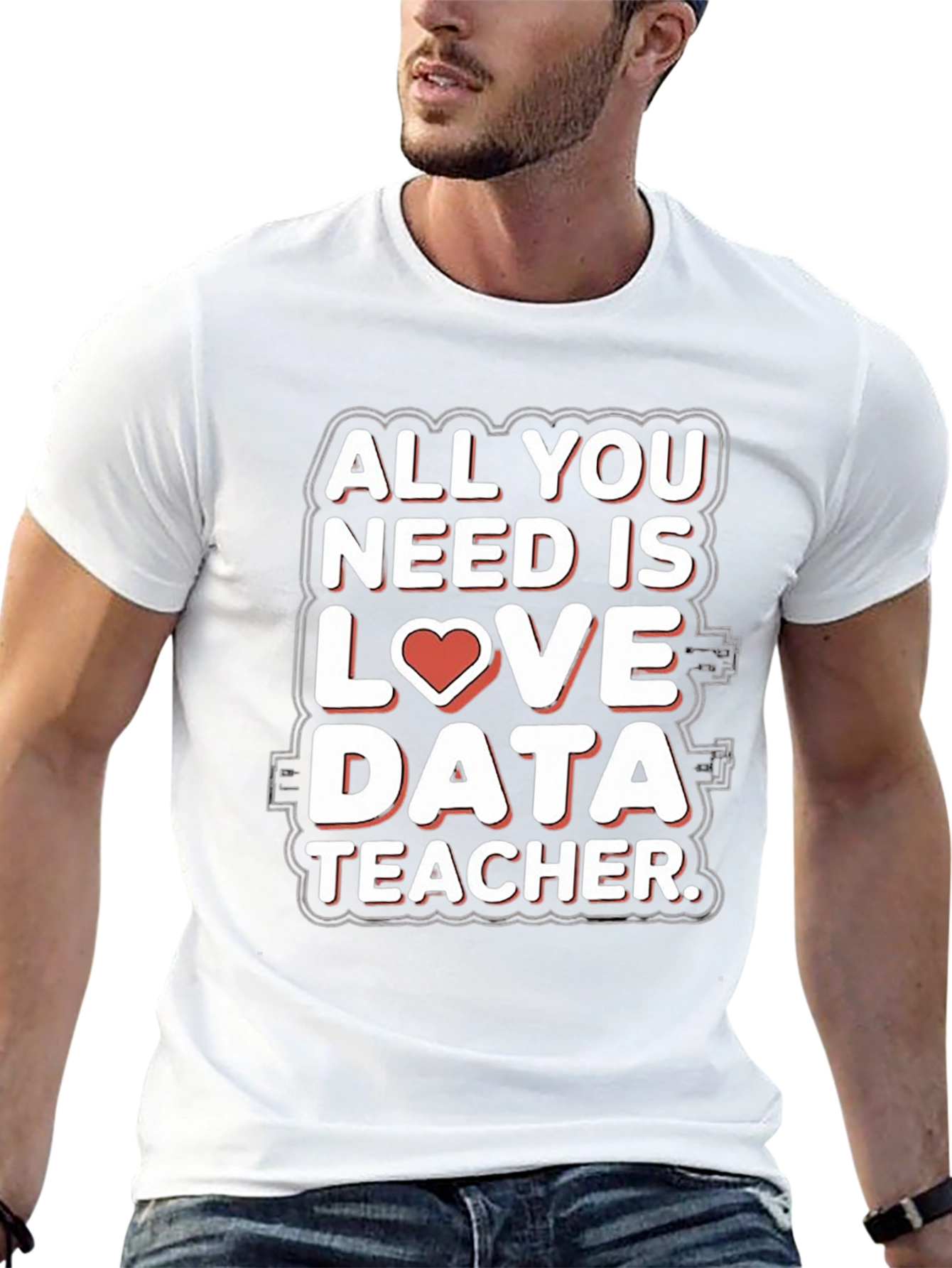Data Teacher Graphic T-Shirt