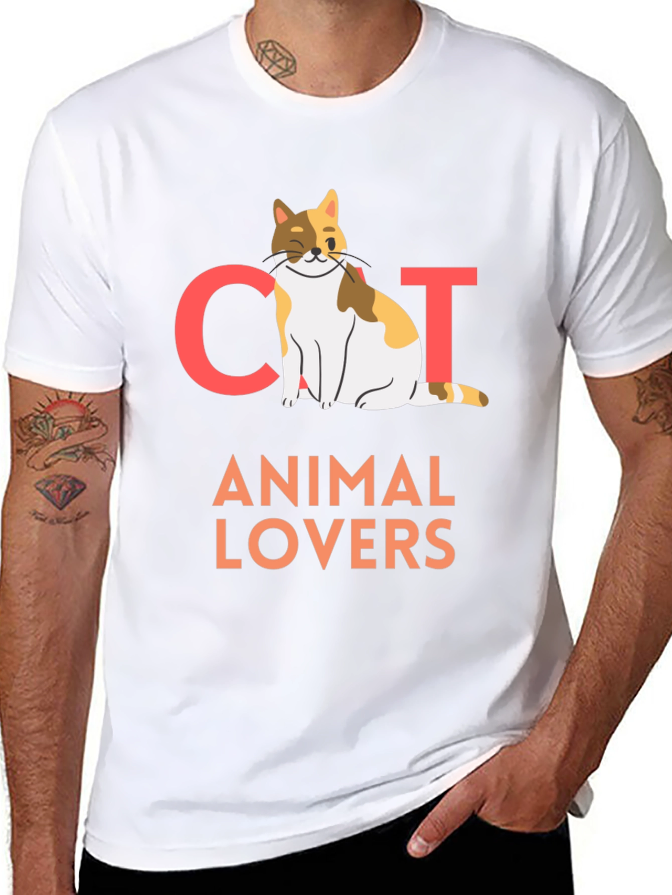 Cat Animal Lovers T-Shirt