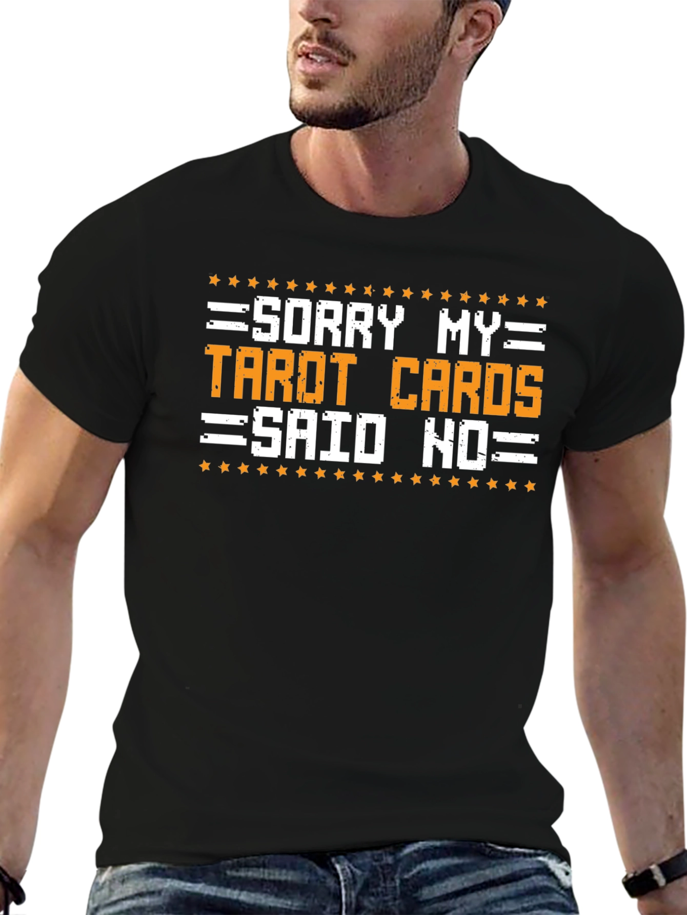 Funny Tarot Cards Said No Graphic T-Shirt
