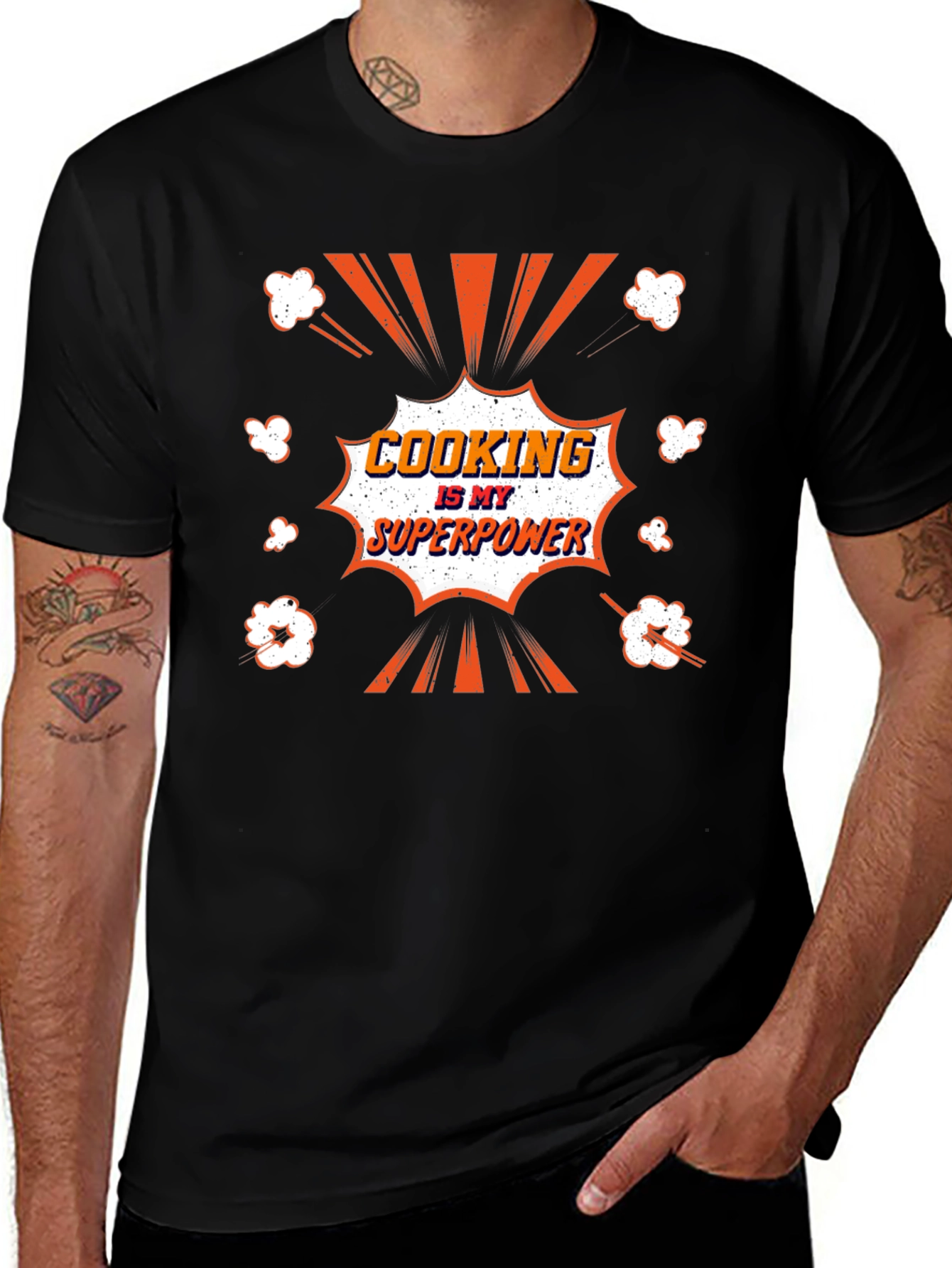Cooking is My Superpower Graphic Tee