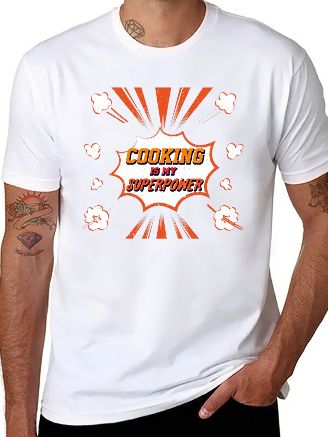 Cooking is My Superpower Graphic Tee