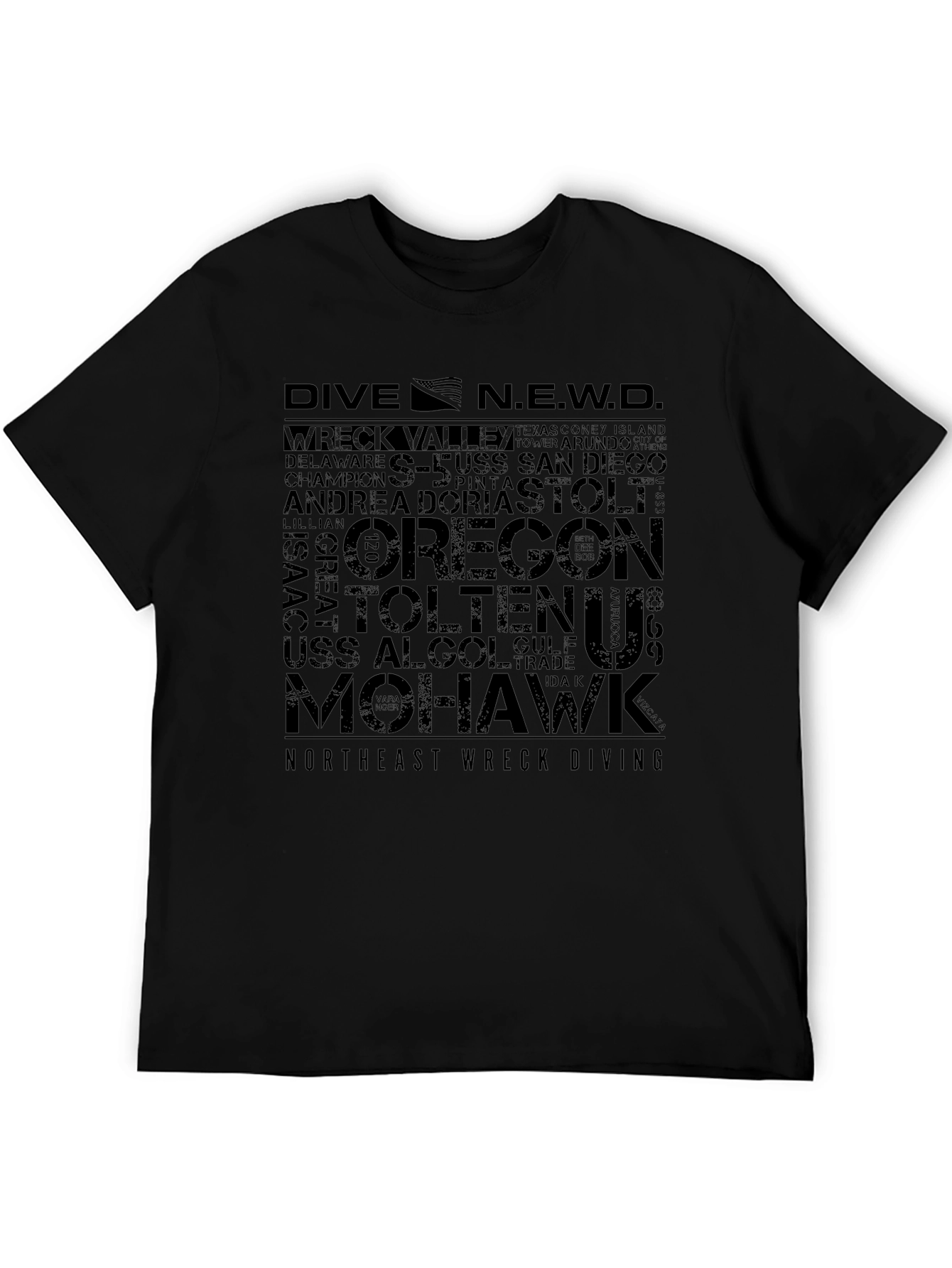 Dive N.E.W.D. Wreck Diving T-Shirt