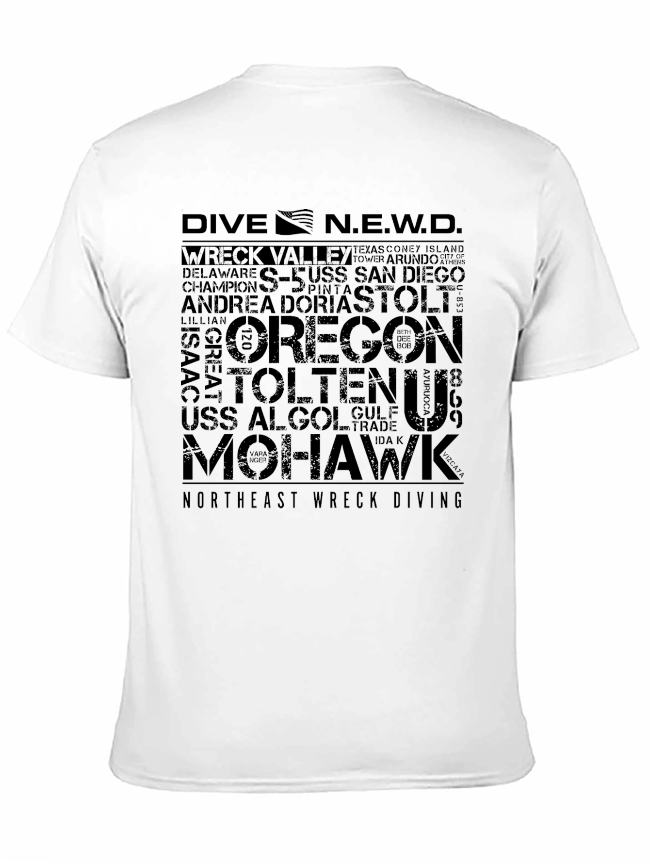 Dive N.E.W.D. Wreck Diving T-Shirt