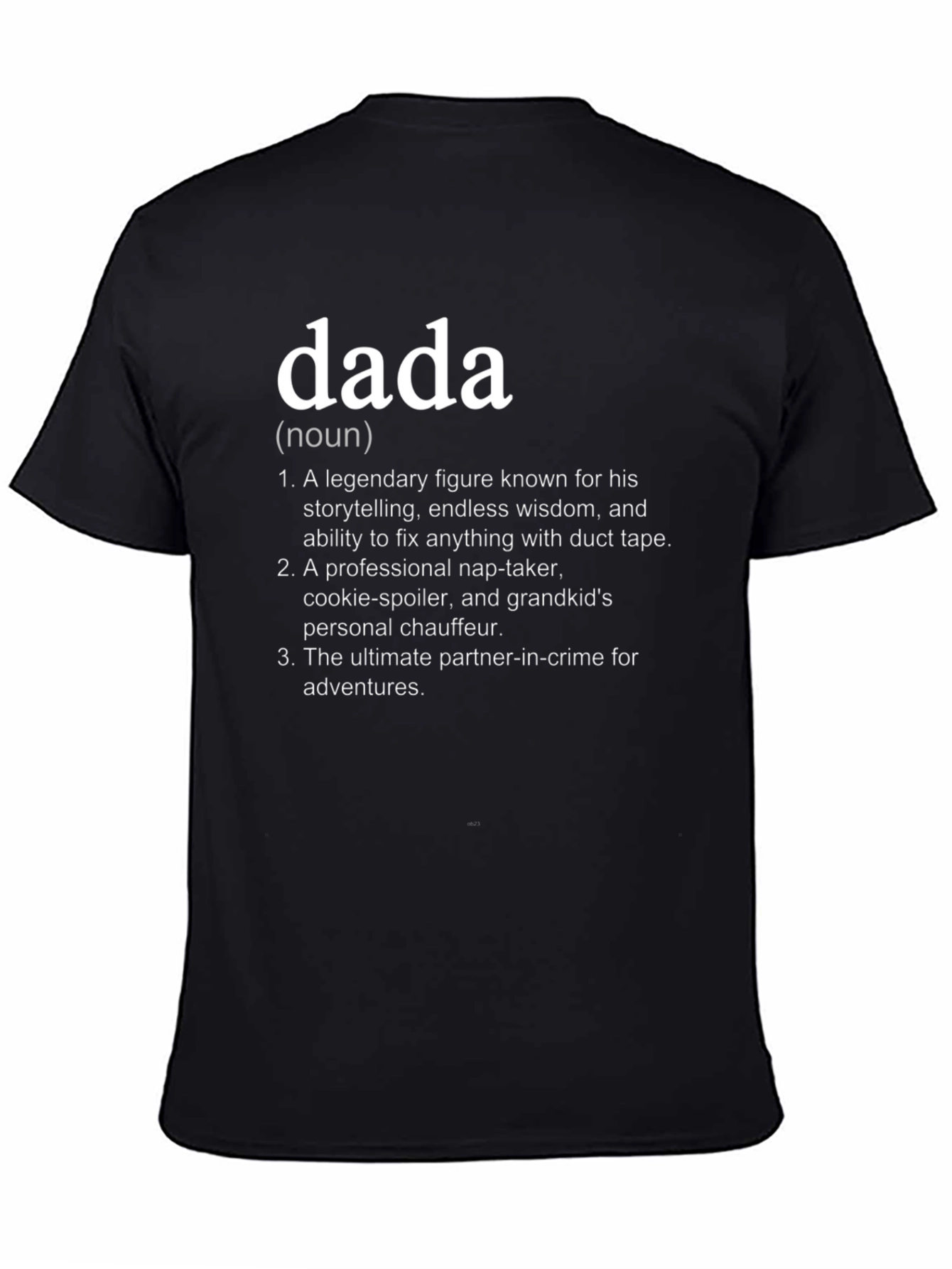 Dada Definition Black T-Shirt