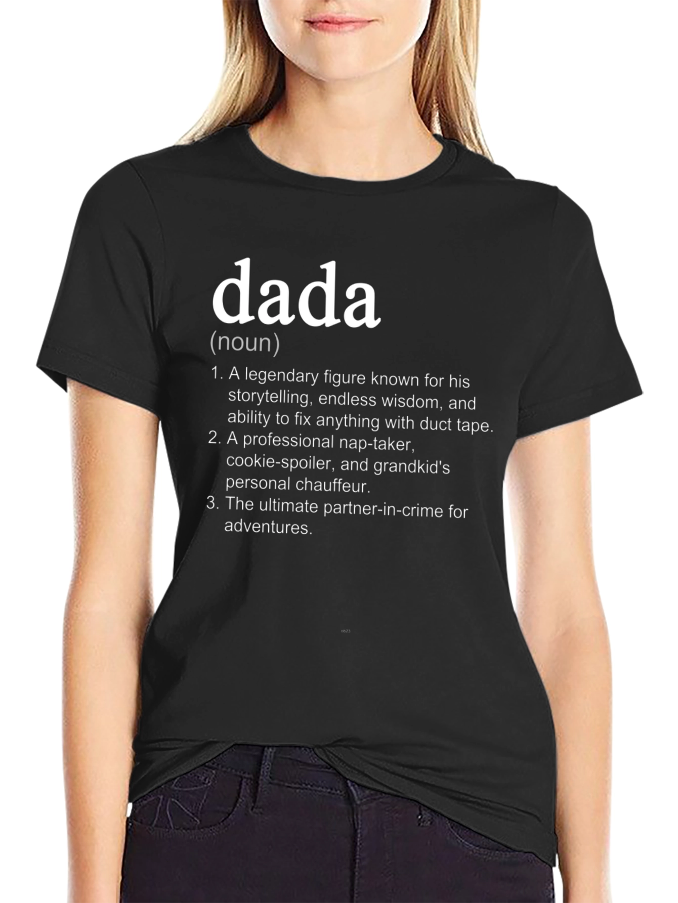 Dada Definition Black T-Shirt