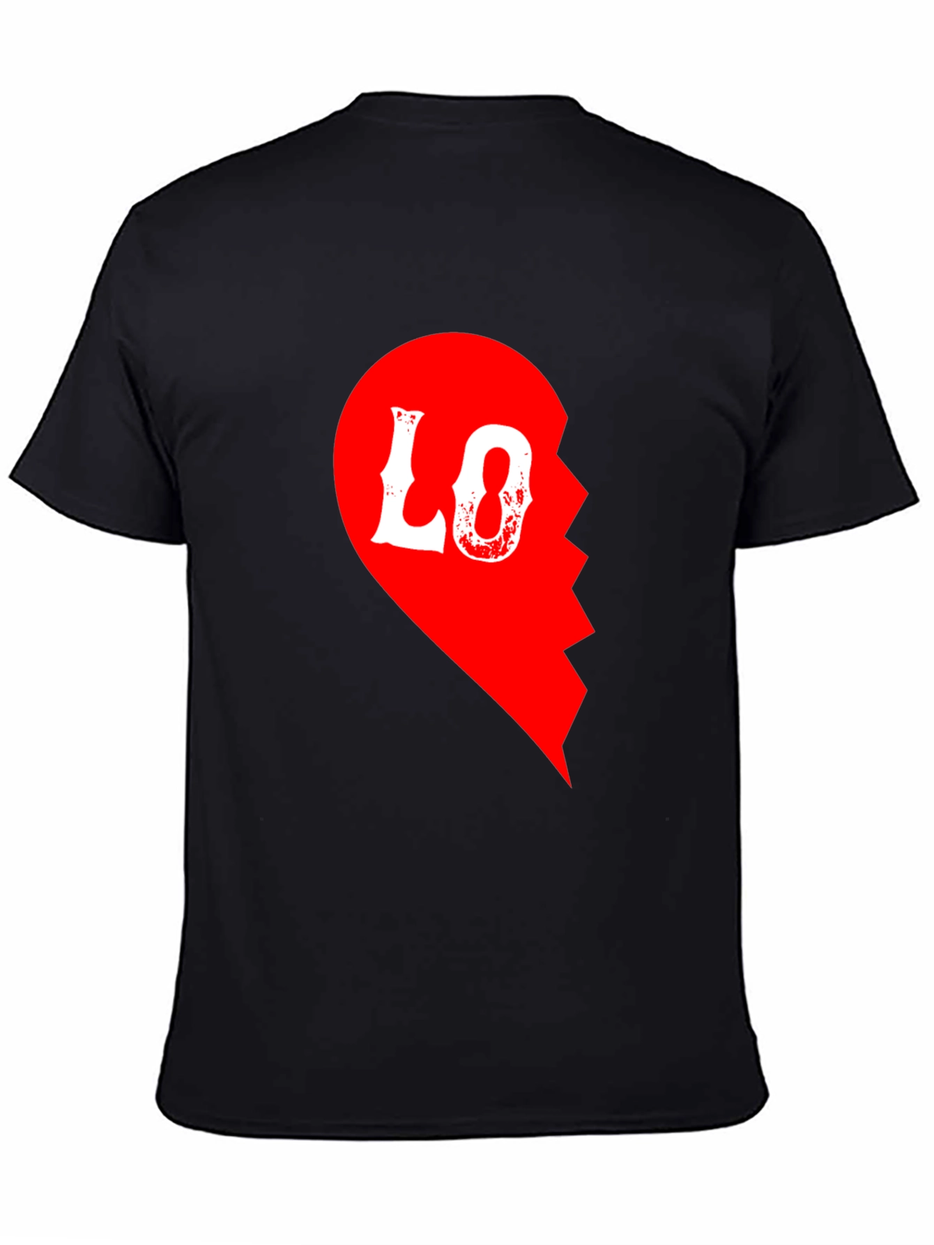 Love Broken Heart Matching Couple T-Shirt
