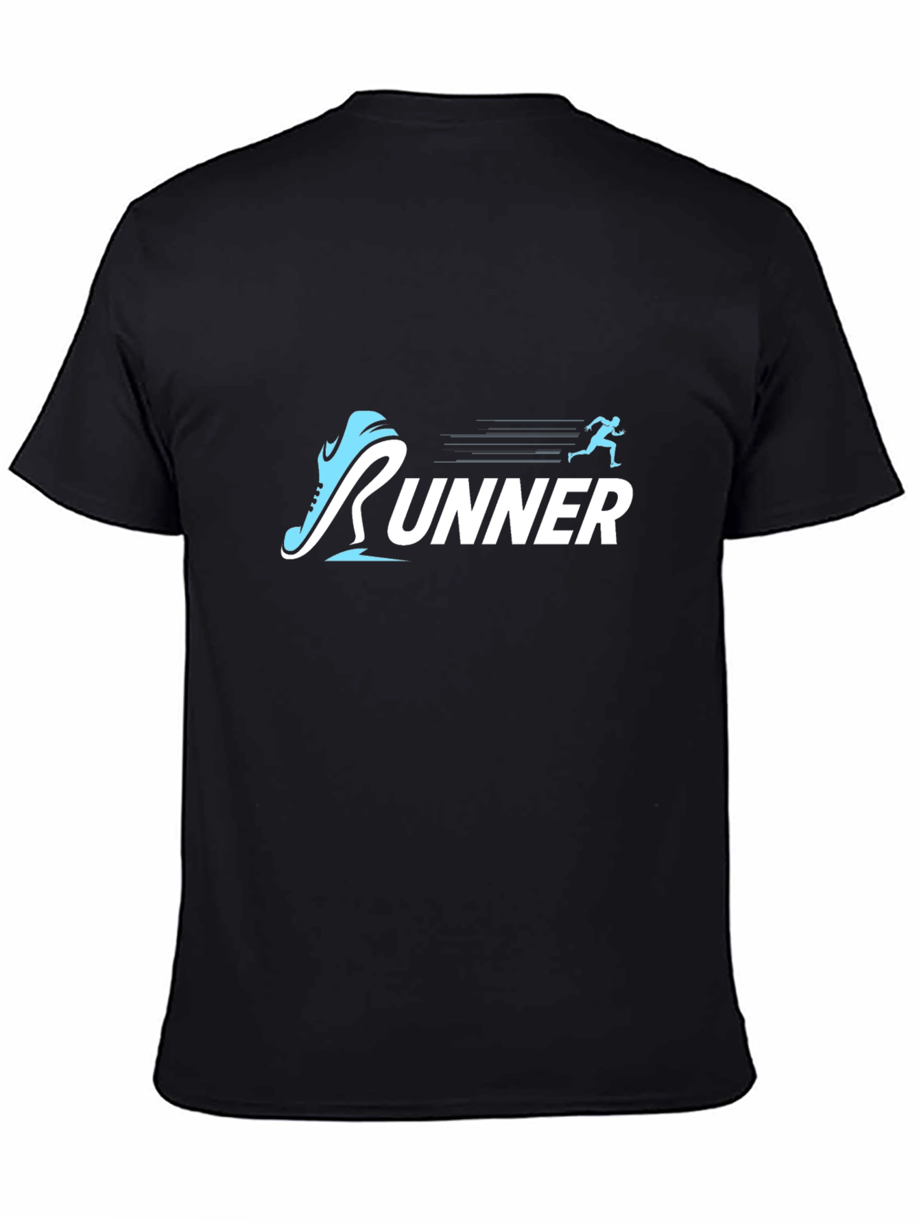 Runner Graphic Tee - Black