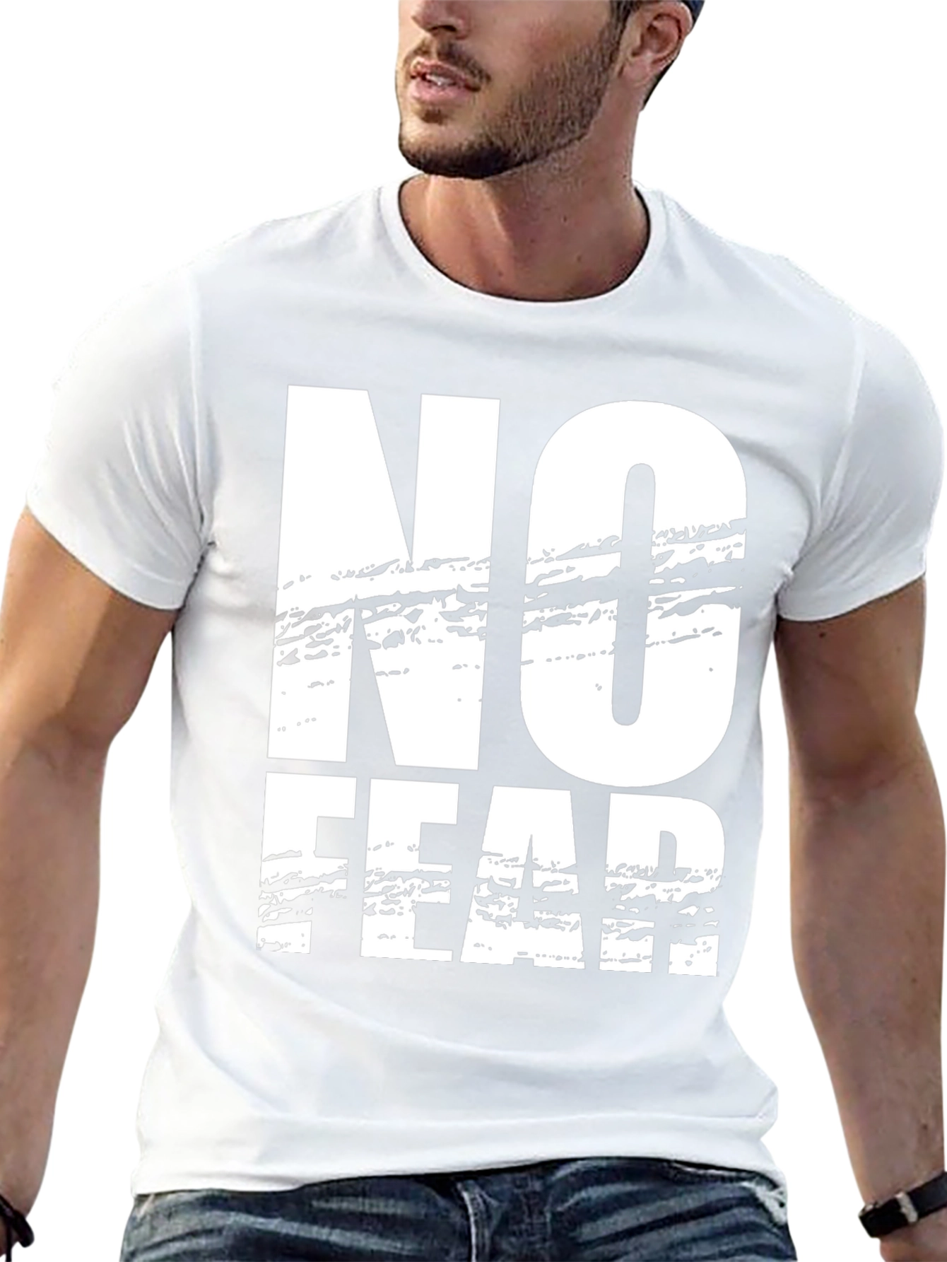 No Fear Graphic Black T-Shirt