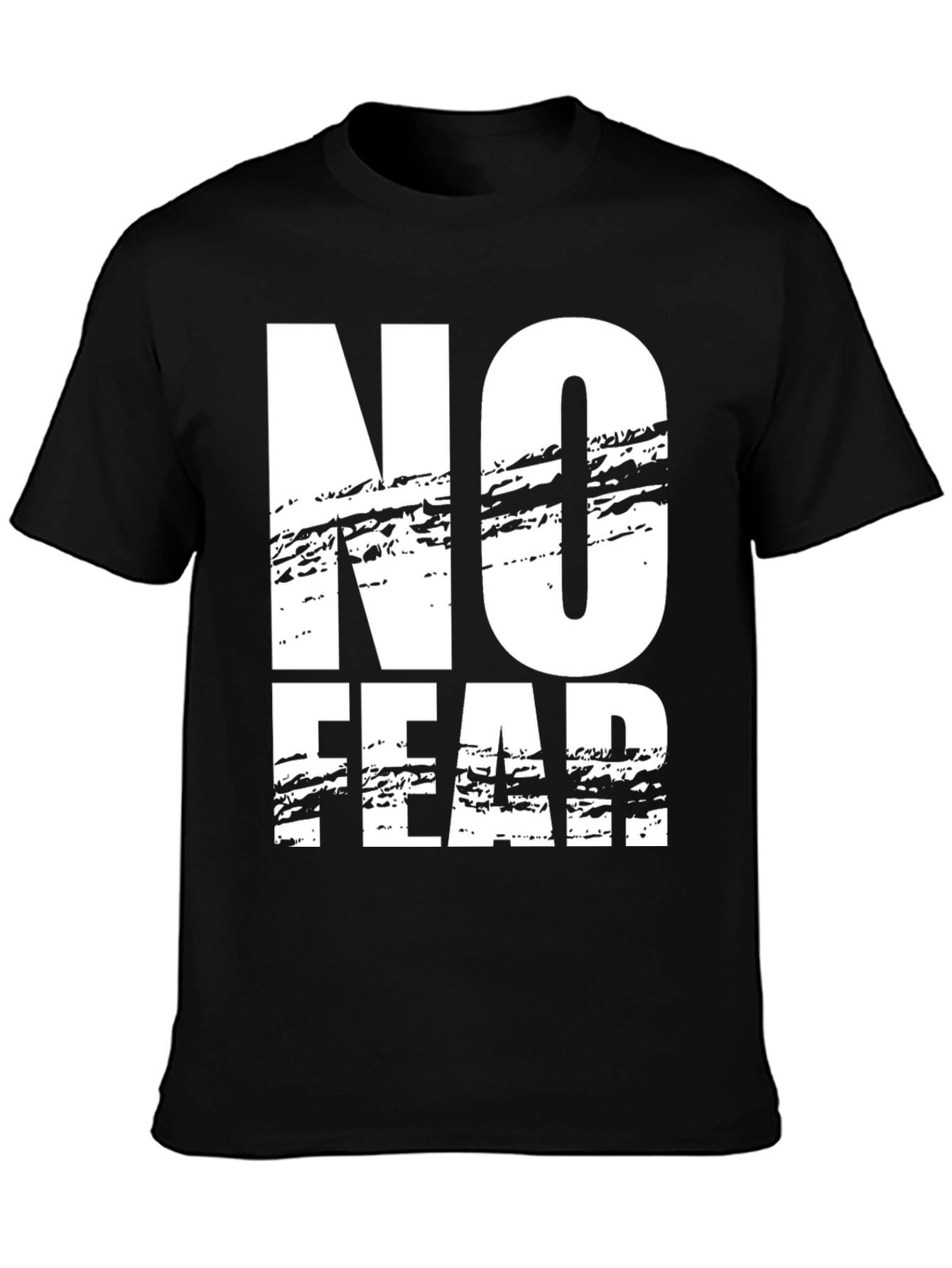No Fear Graphic Black T-Shirt