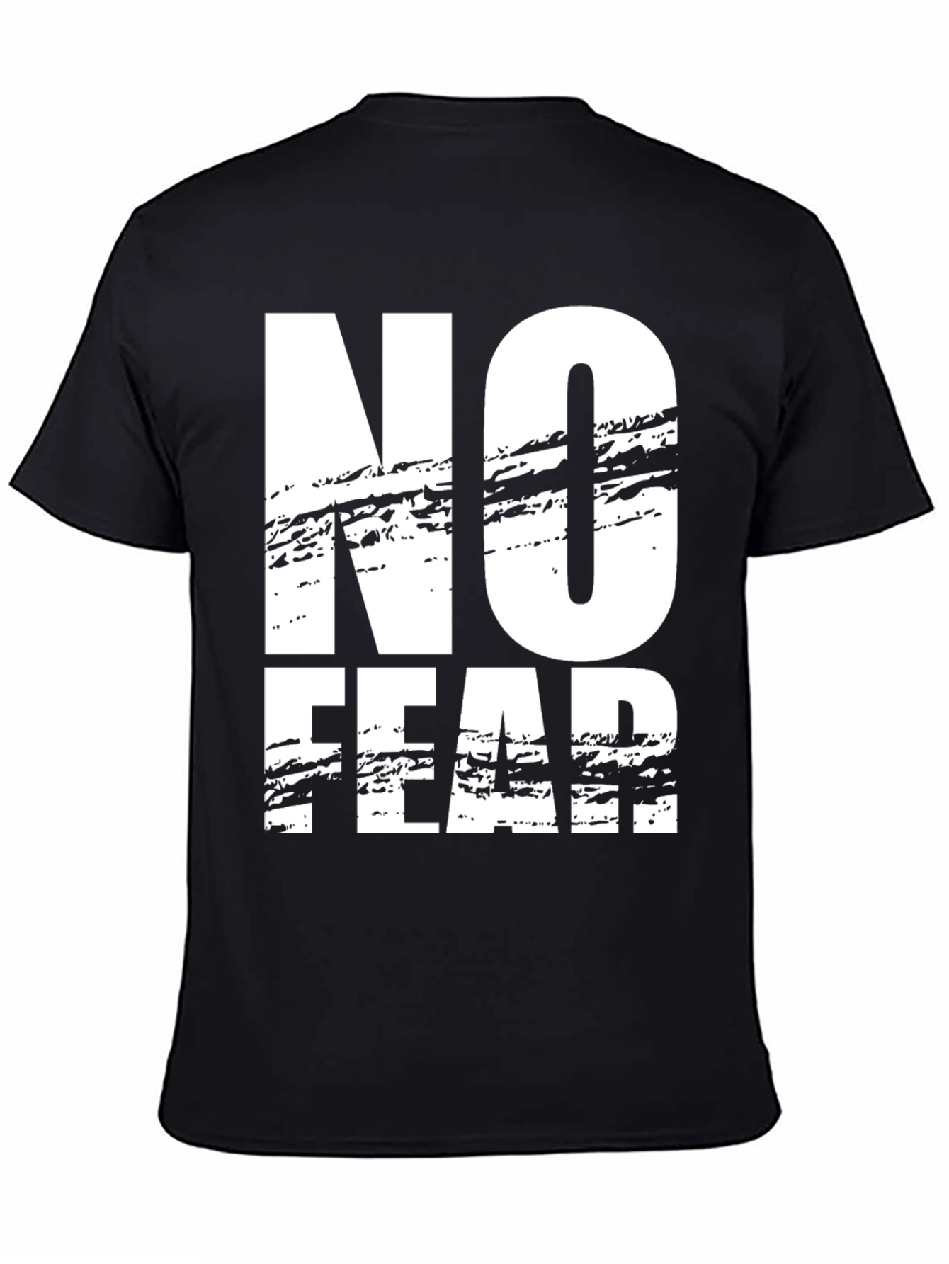 No Fear Graphic Black T-Shirt