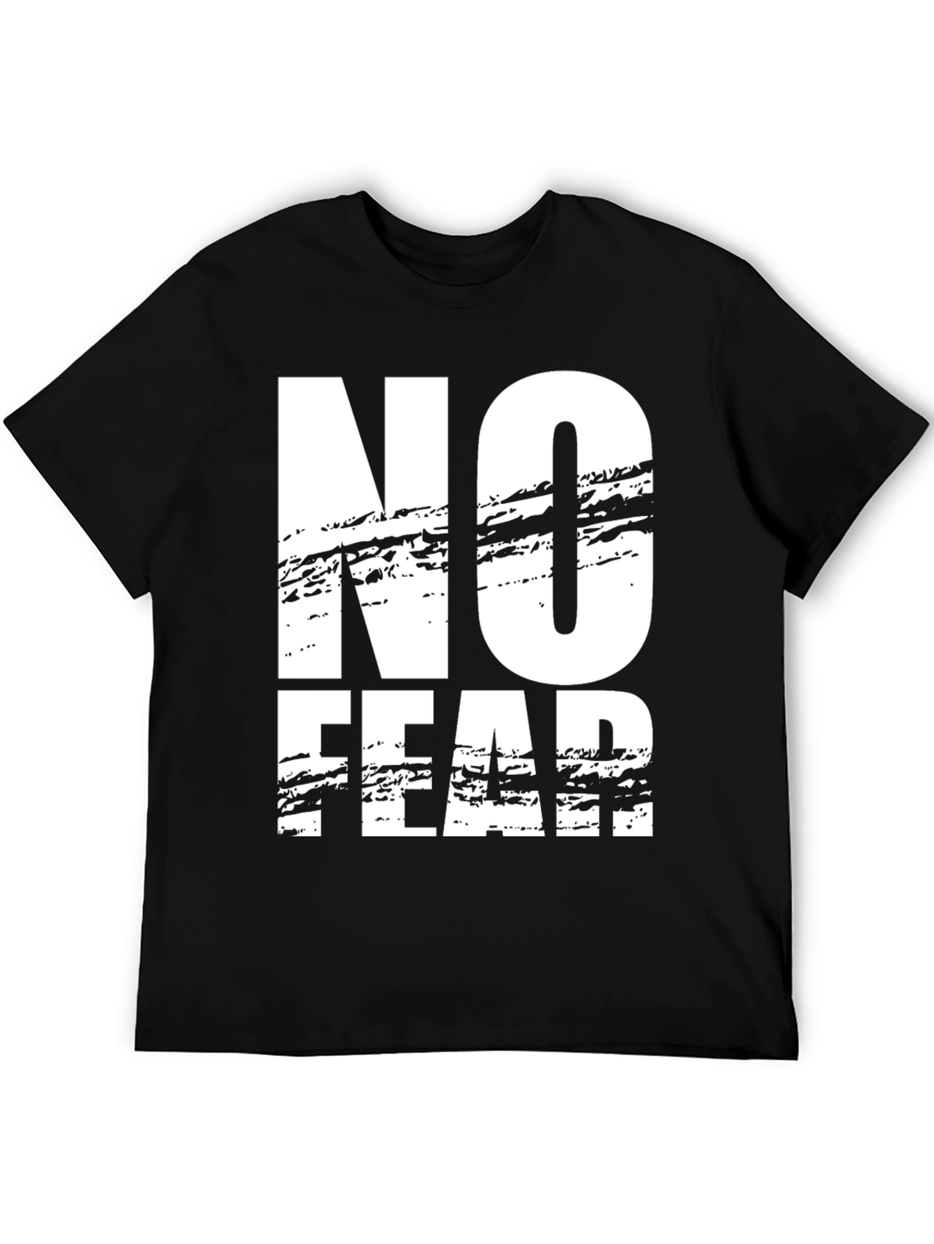 No Fear Graphic Black T-Shirt
