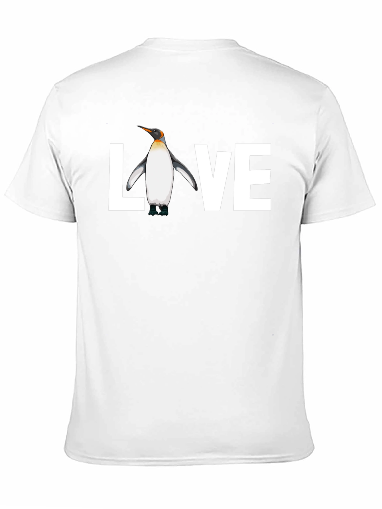Penguin Love Graphic Tee - Black