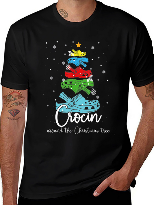 Crocin Around Christmas Tree T-Shirt