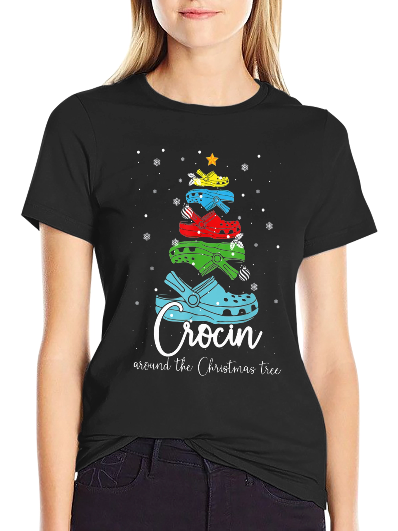 Crocin Around Christmas Tree T-Shirt