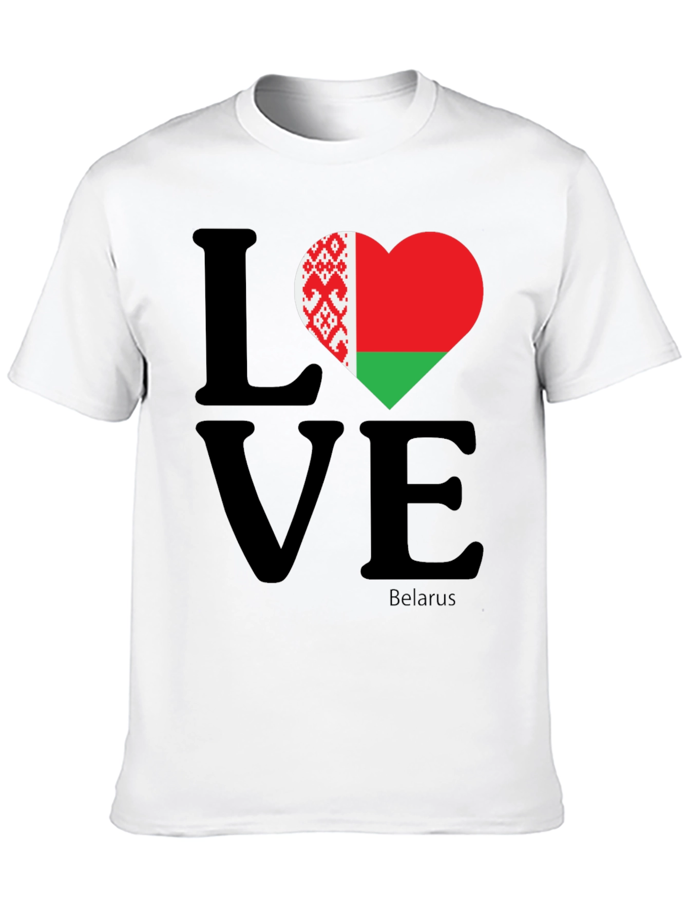 Love Belarus T-Shirt | Belarusian Pride Tee
