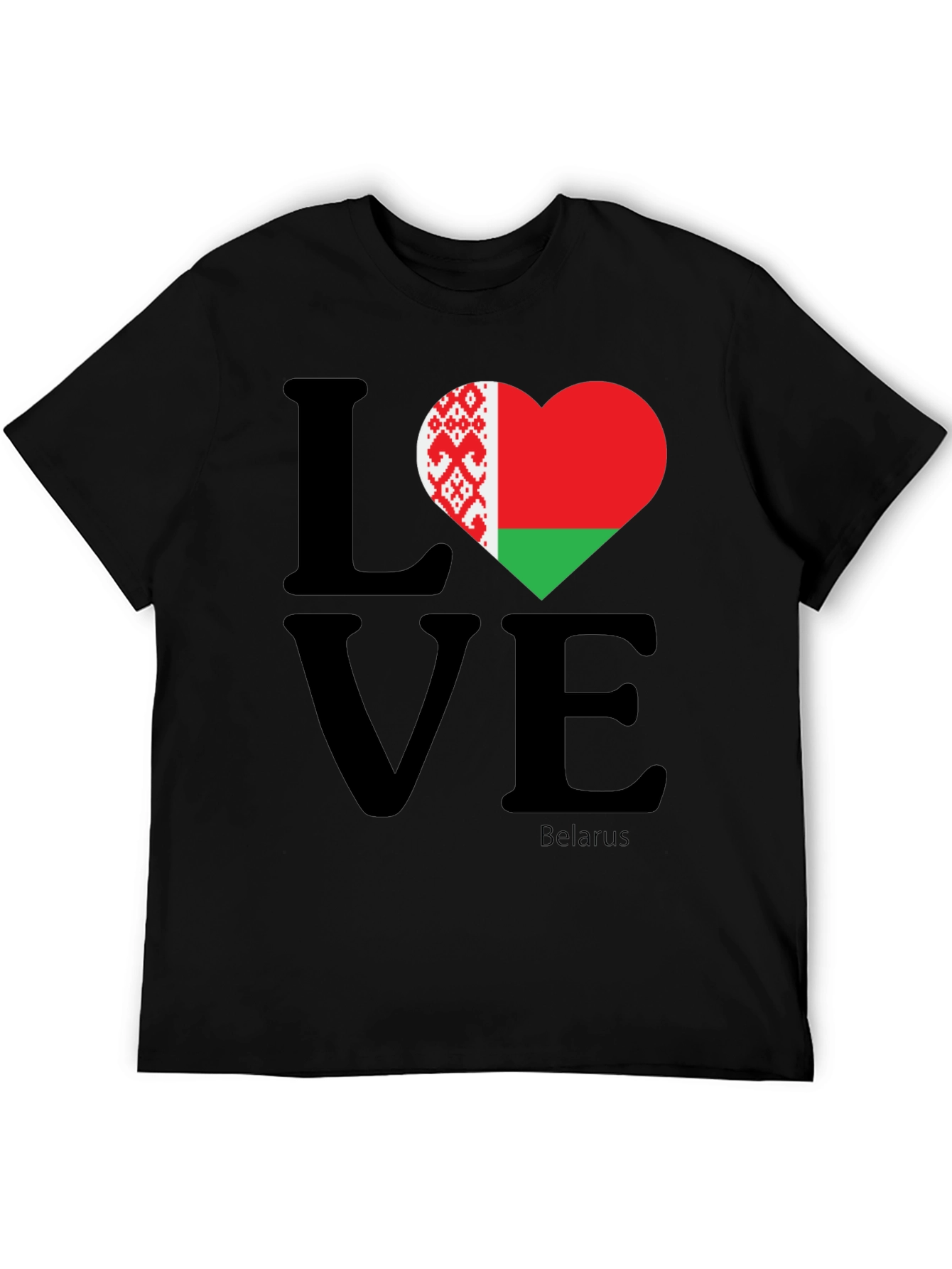 Love Belarus T-Shirt | Belarusian Pride Tee