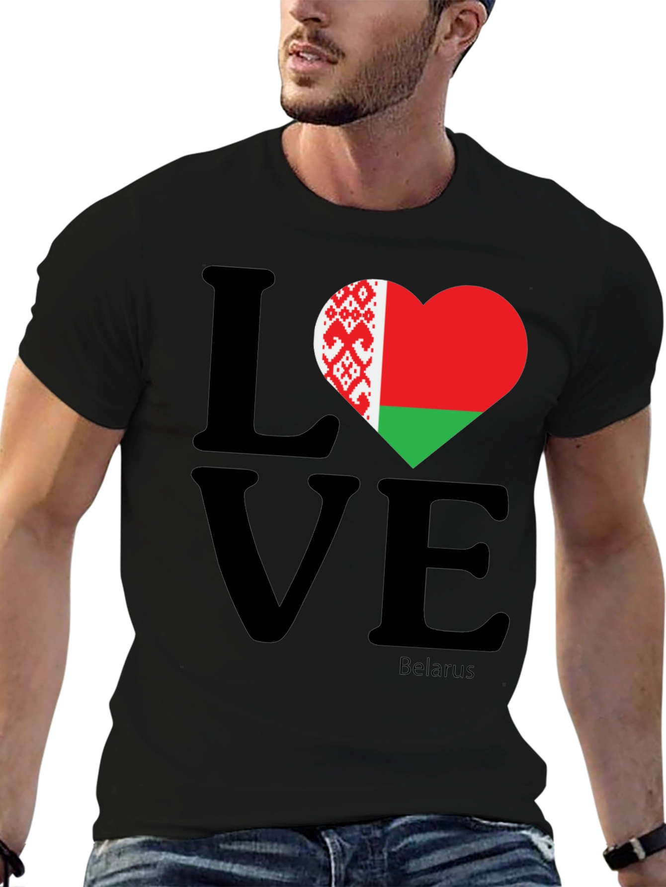 Love Belarus T-Shirt | Belarusian Pride Tee