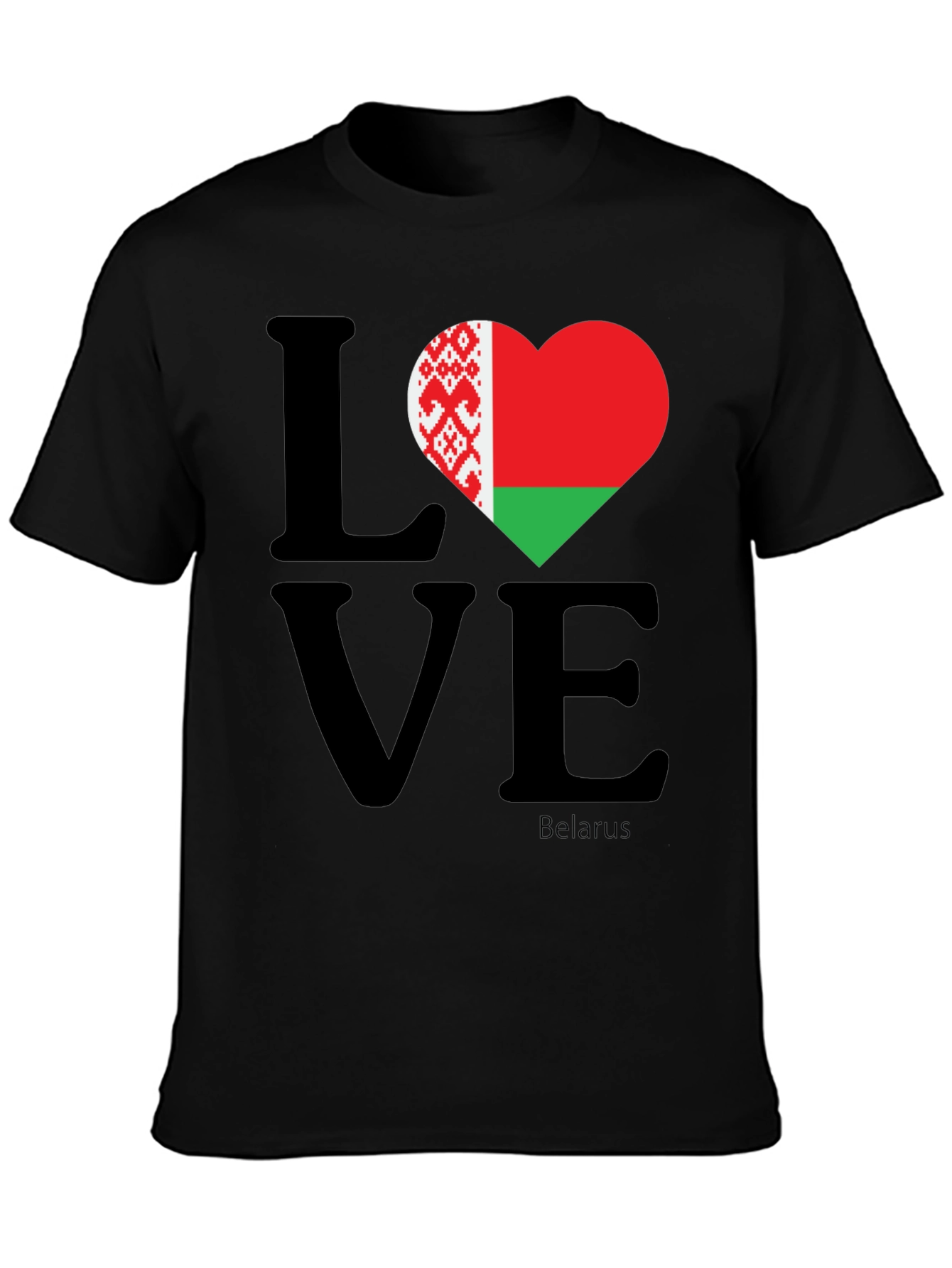Love Belarus T-Shirt | Belarusian Pride Tee