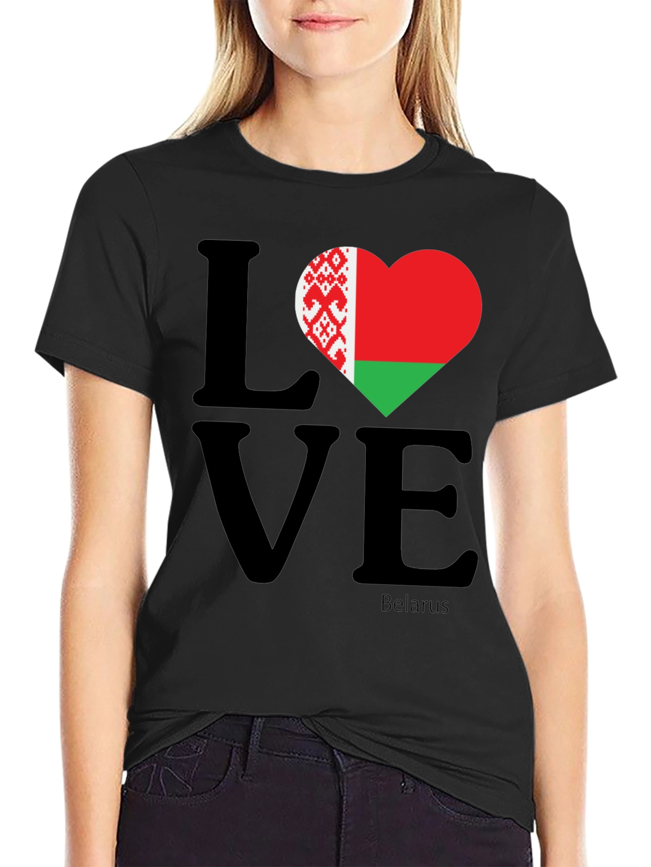 Love Belarus T-Shirt | Belarusian Pride Tee
