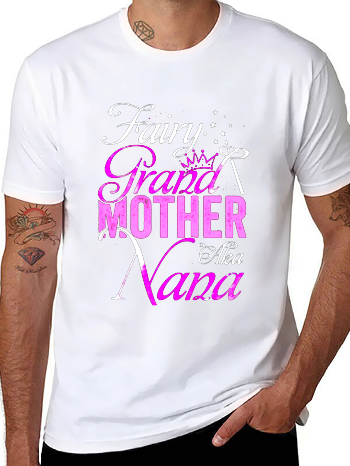 Fairy Grandmother AKA Nana Graphic T-Shirt