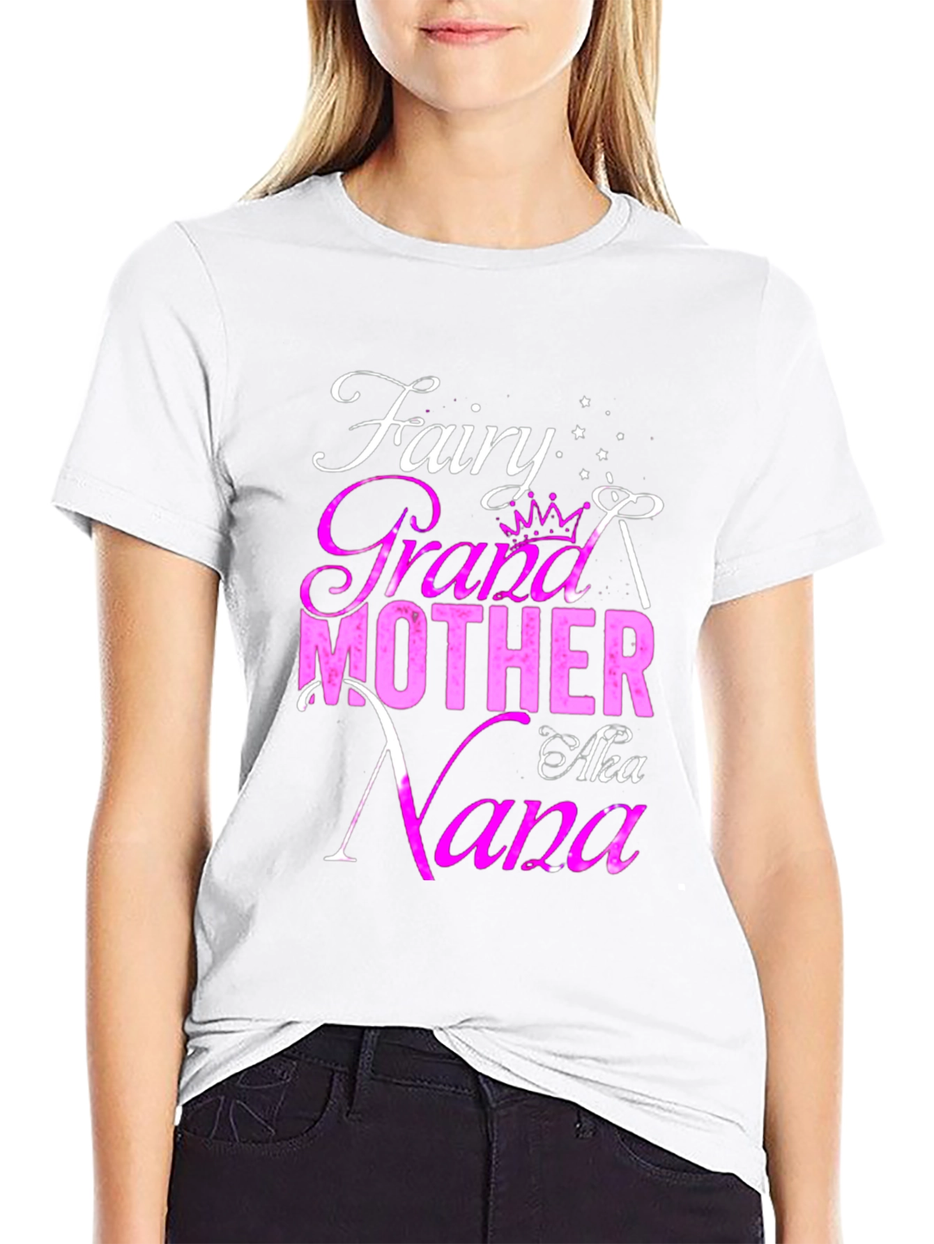 Fairy Grandmother AKA Nana Graphic T-Shirt