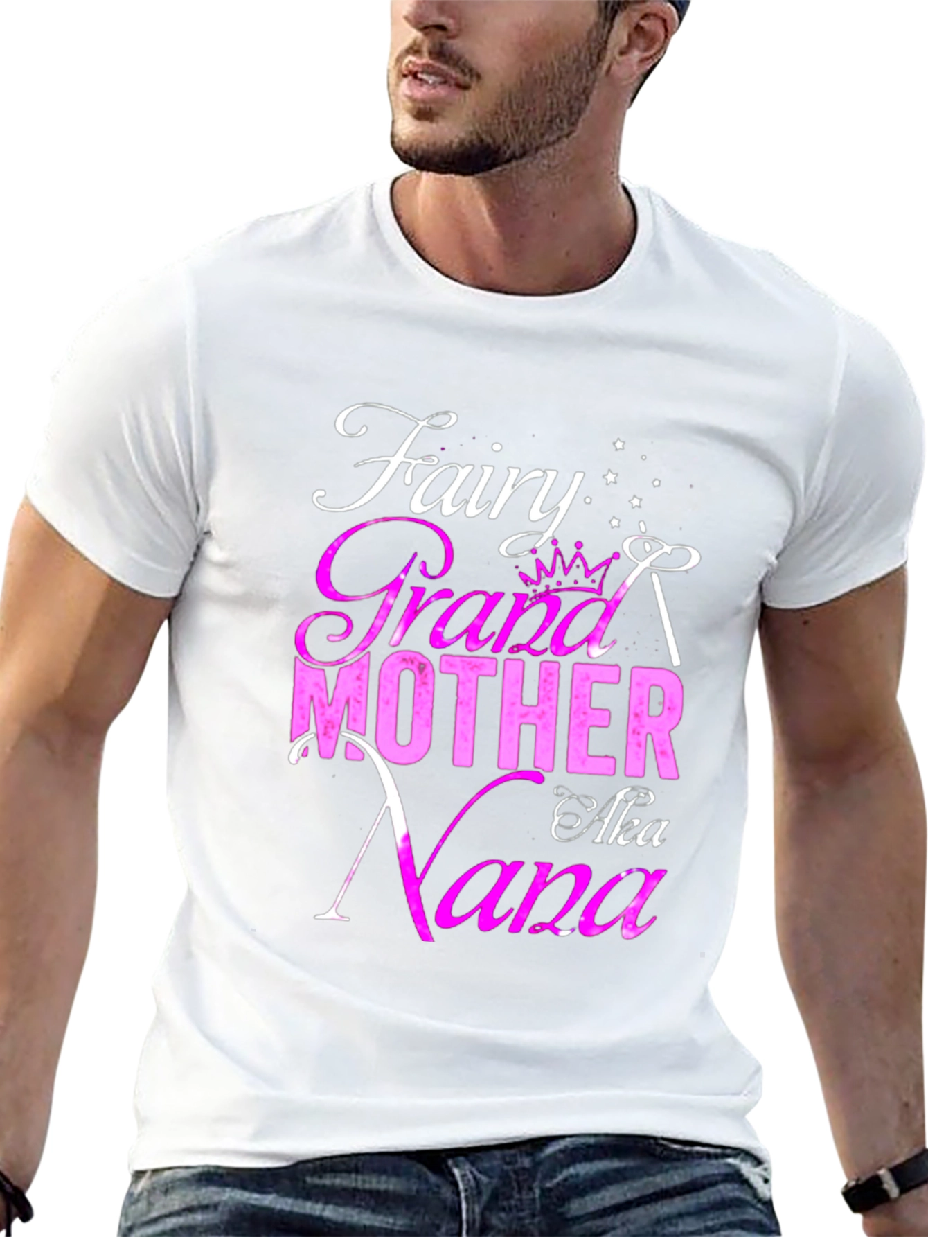 Fairy Grandmother AKA Nana Graphic T-Shirt