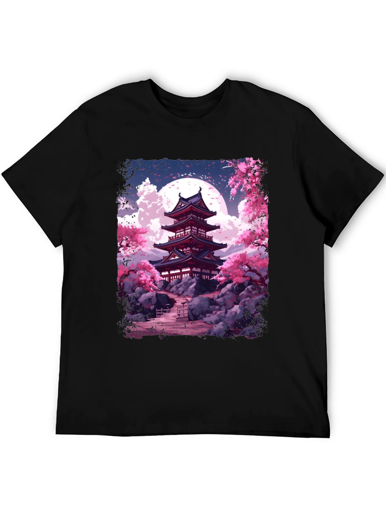 Pagoda Cherry Blossom Graphic Tee