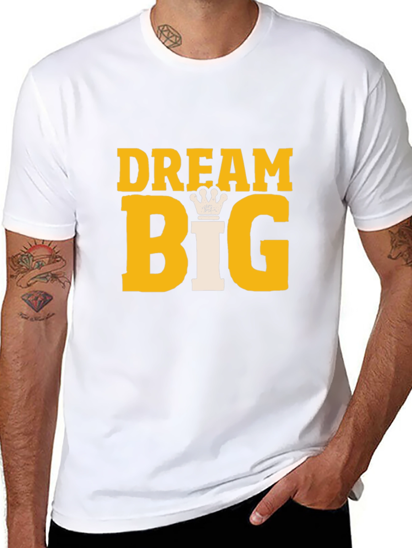 Dream Big Graphic T-Shirt - Black