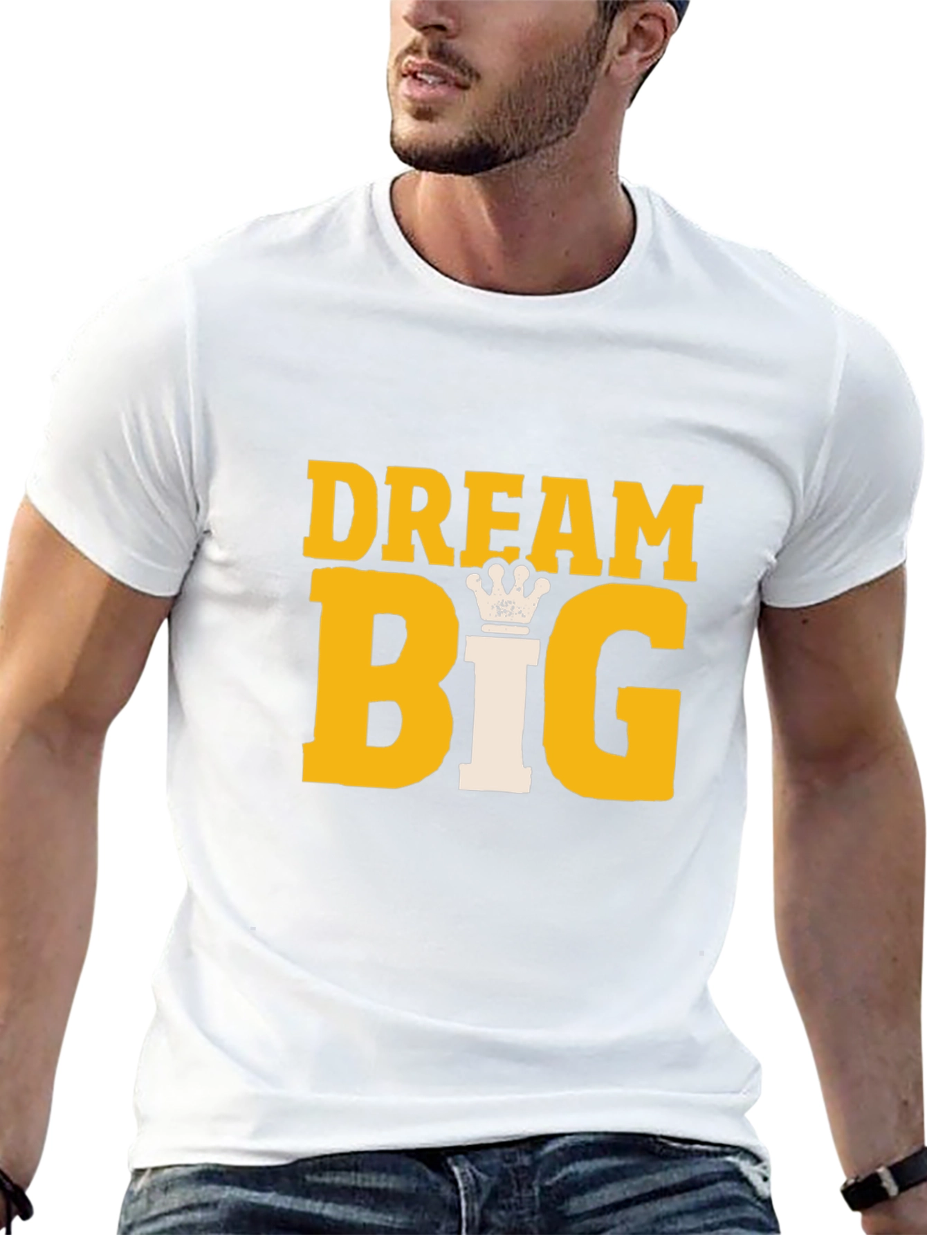Dream Big Graphic T-Shirt - Black