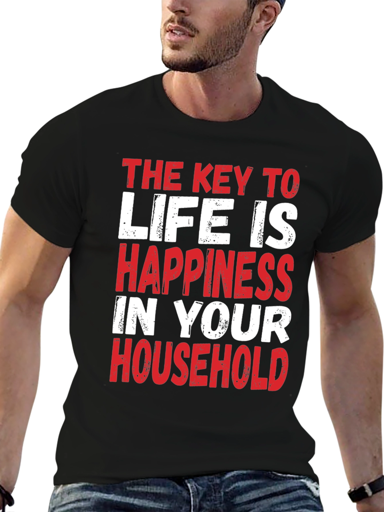 Key to Life Happiness T-Shirt