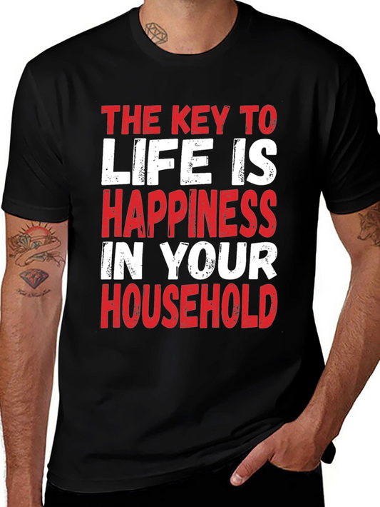Key to Life Happiness T-Shirt