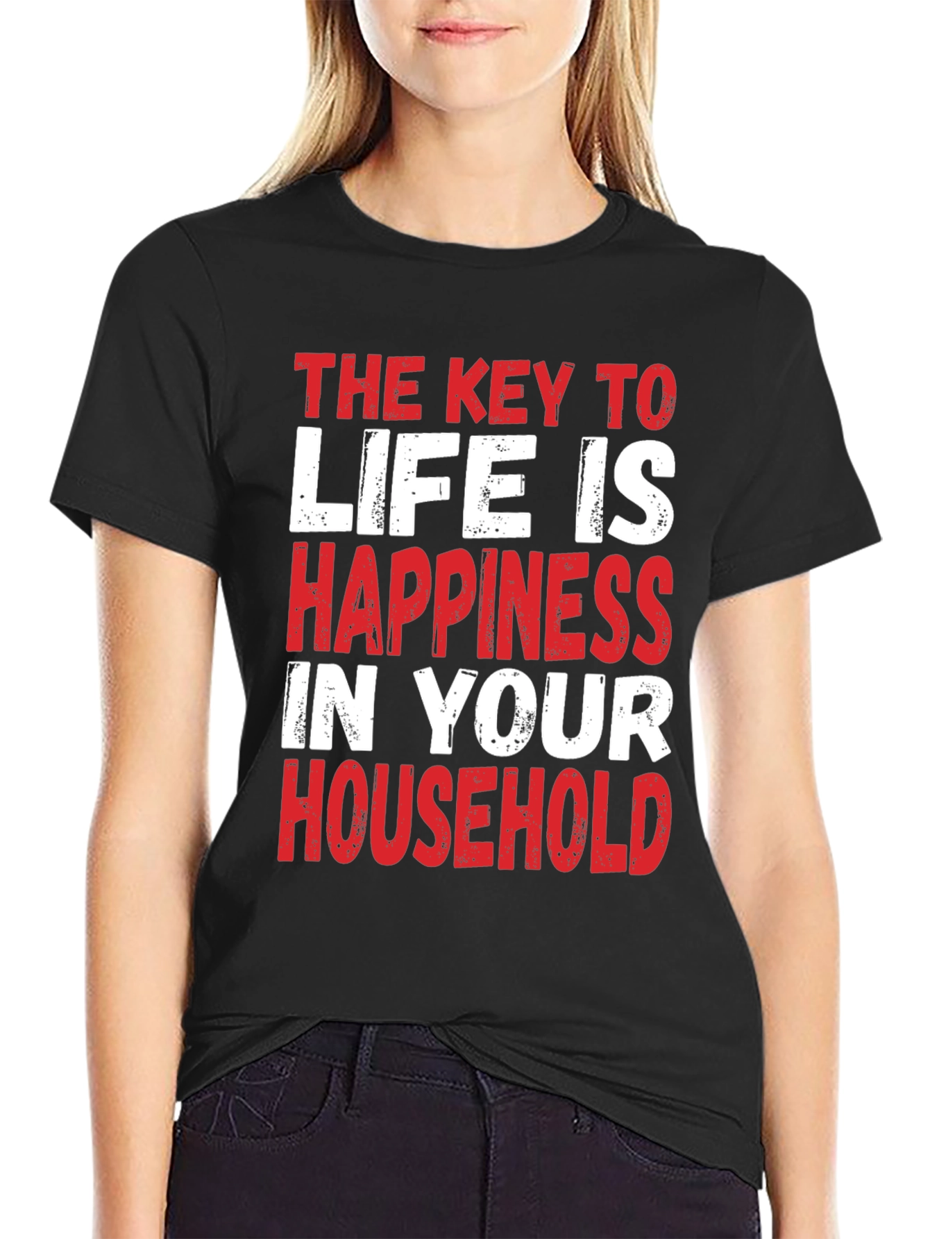Key to Life Happiness T-Shirt