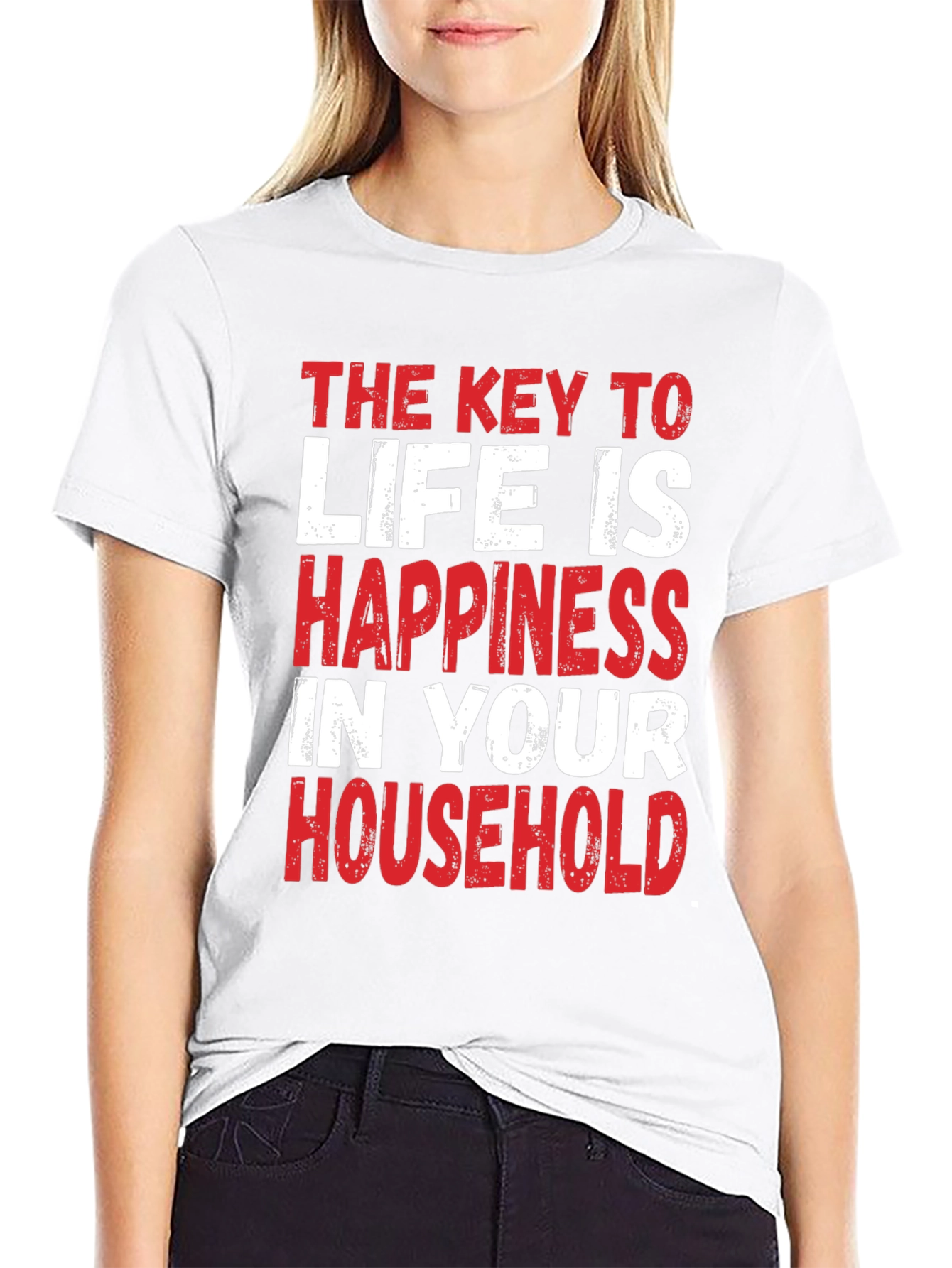 Key to Life Happiness T-Shirt
