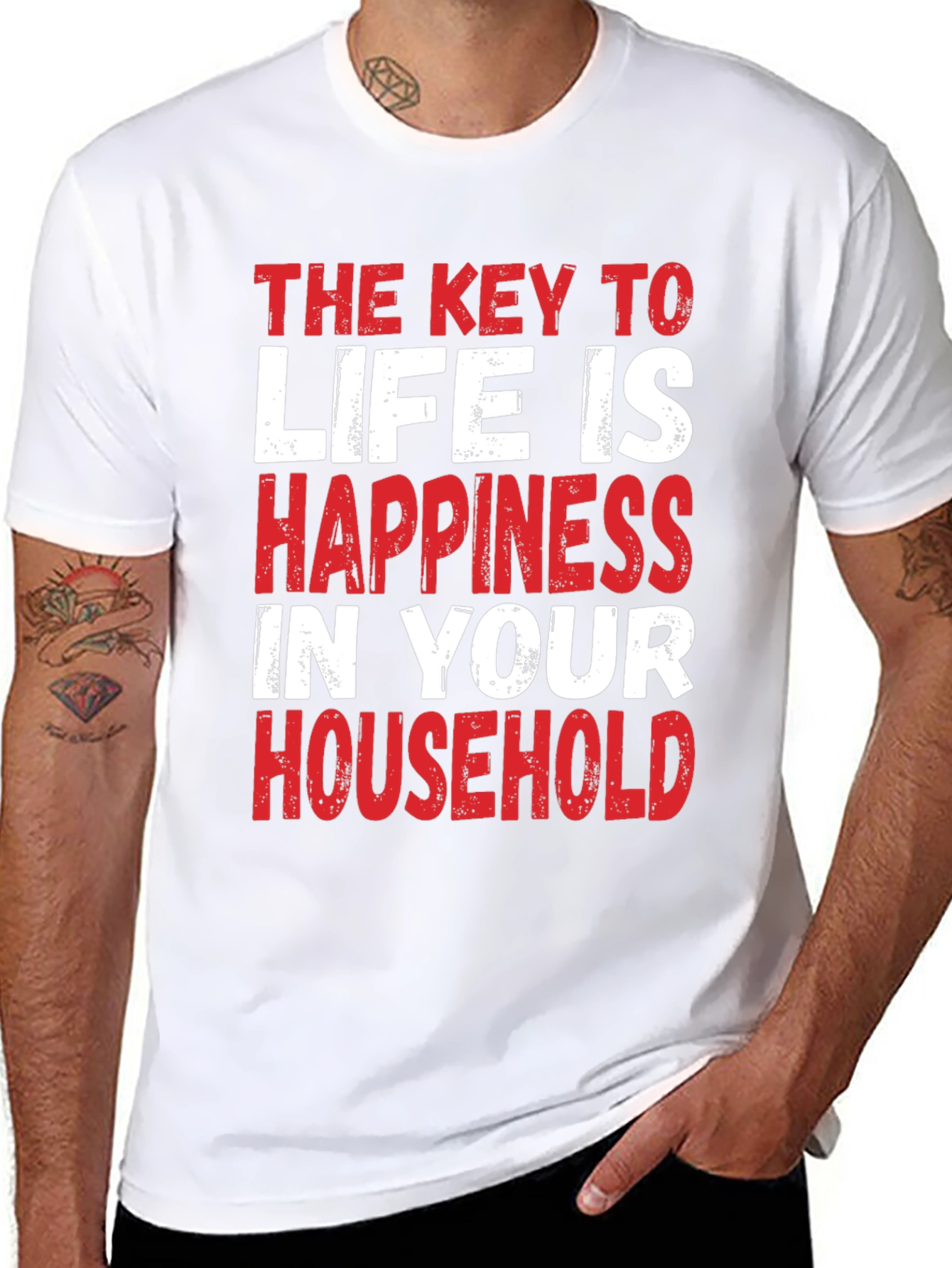 Key to Life Happiness T-Shirt