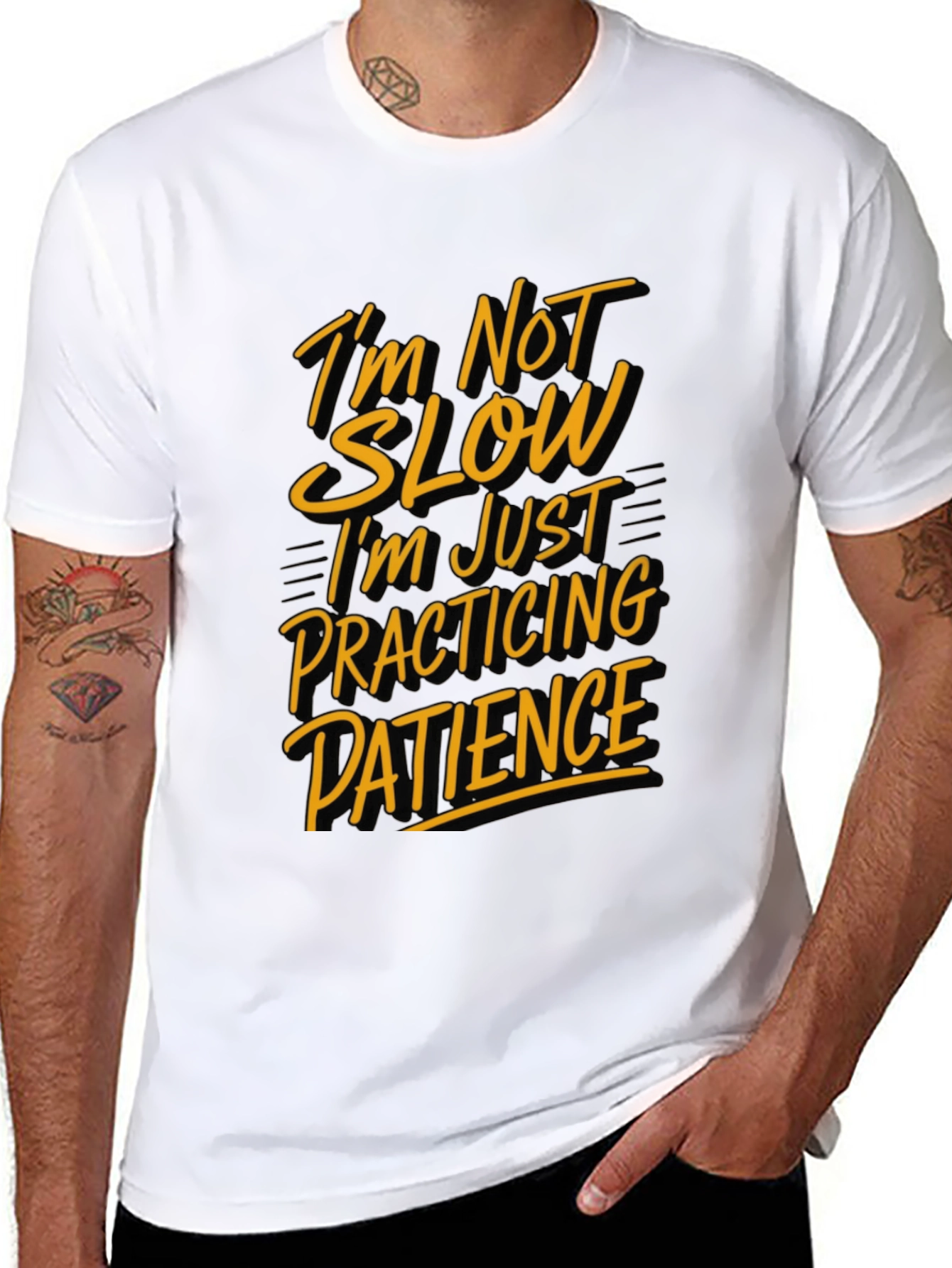 Funny Patience Graphic T-Shirt